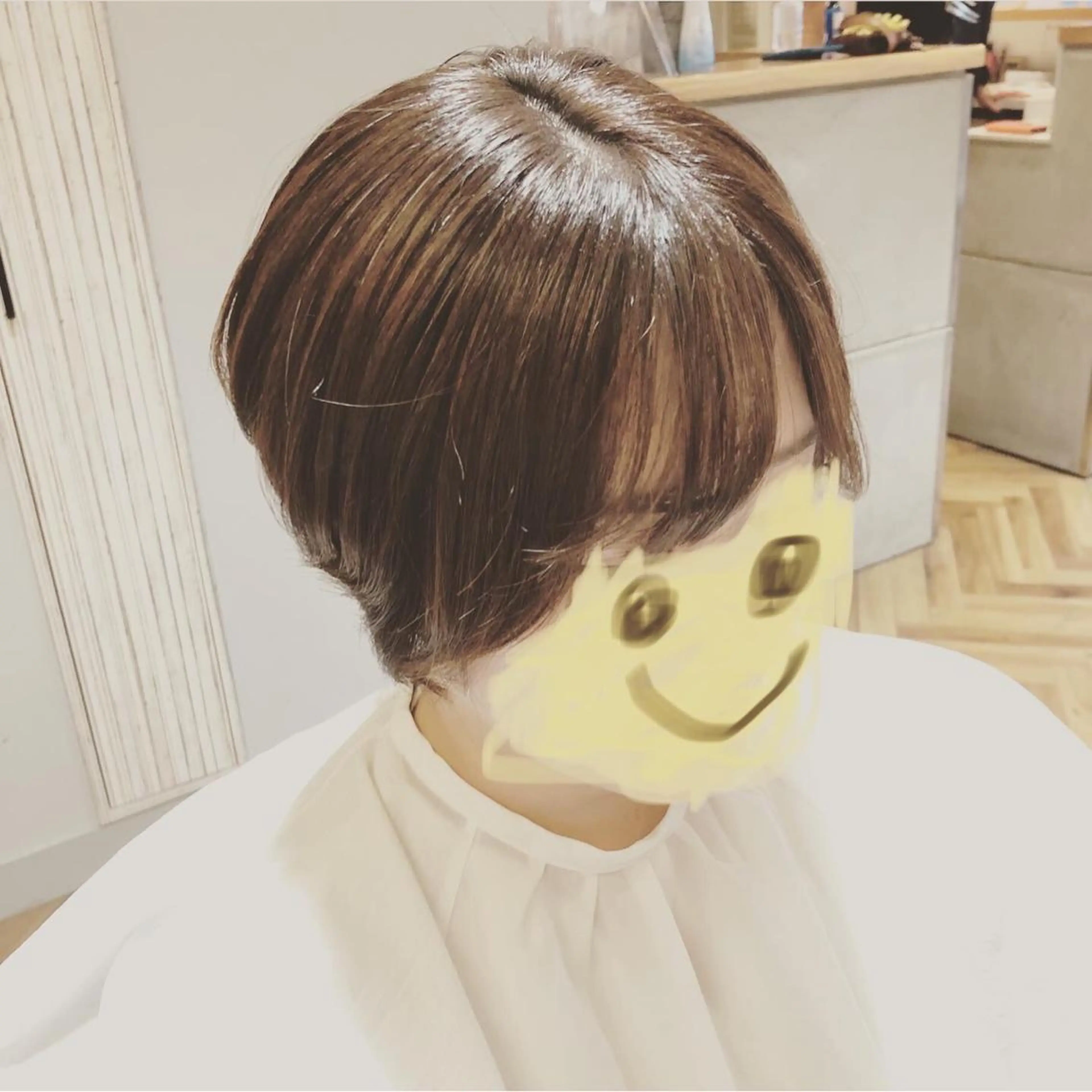 ショート ショートボブ ボブ ショートヘア FAHREN-PURE所属・小鹿理紗 和光市のヘアスタイル