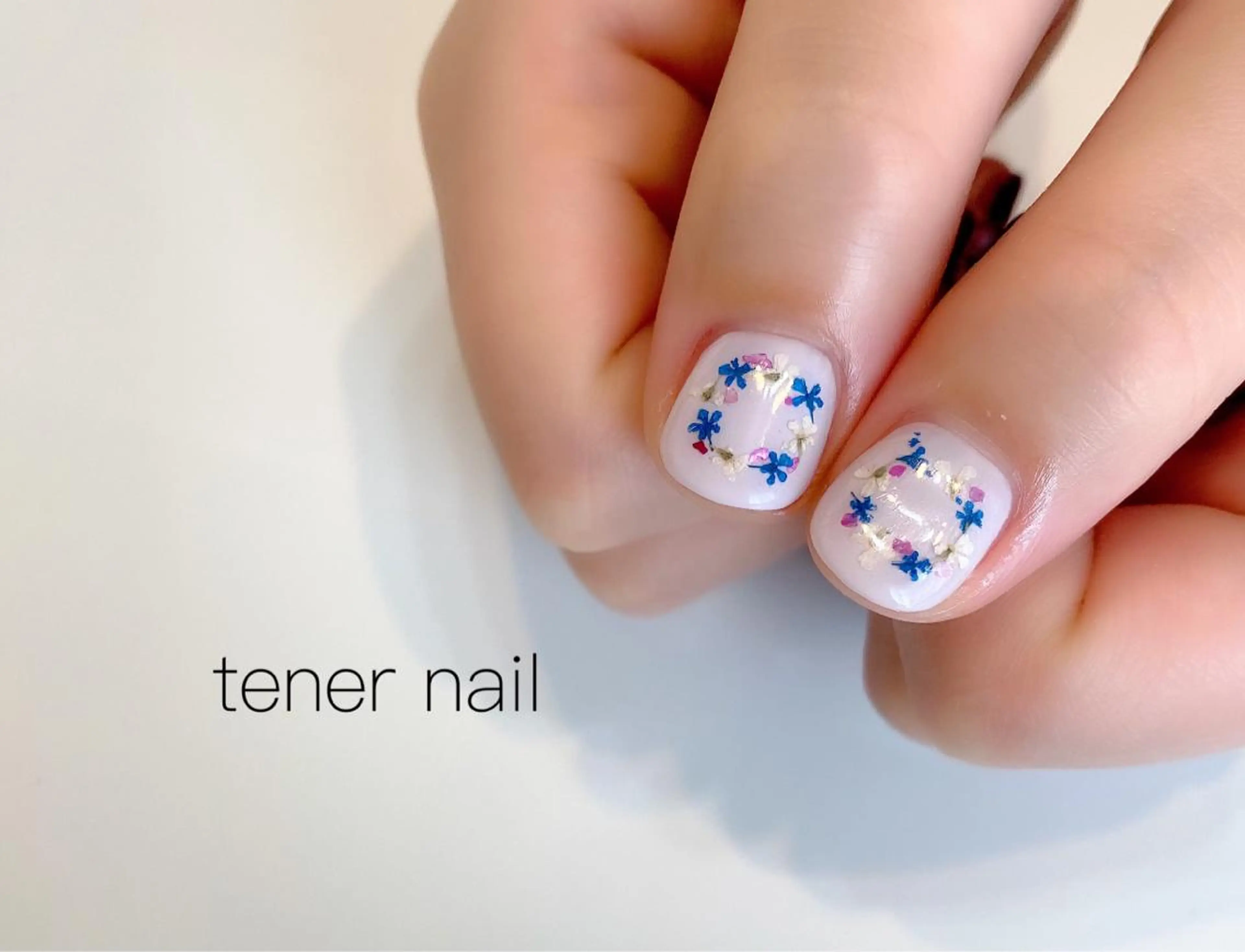 ヘアアレンジ ネイル フラワーネイル tener  nail  テネルネイル所属・テネルネイル tener nailのネイルデザイン