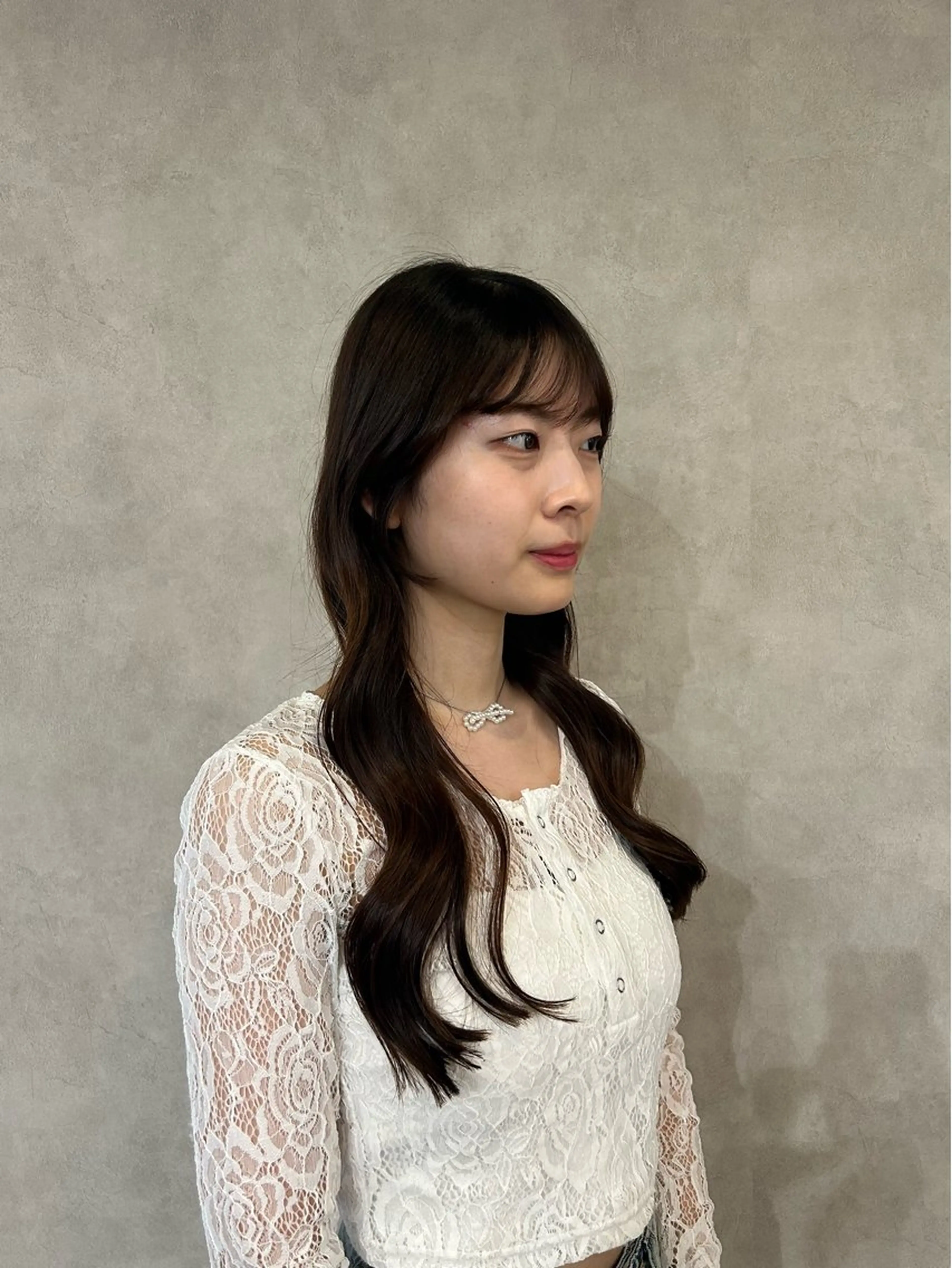 ロング 石原 侑季のヘアスタイル