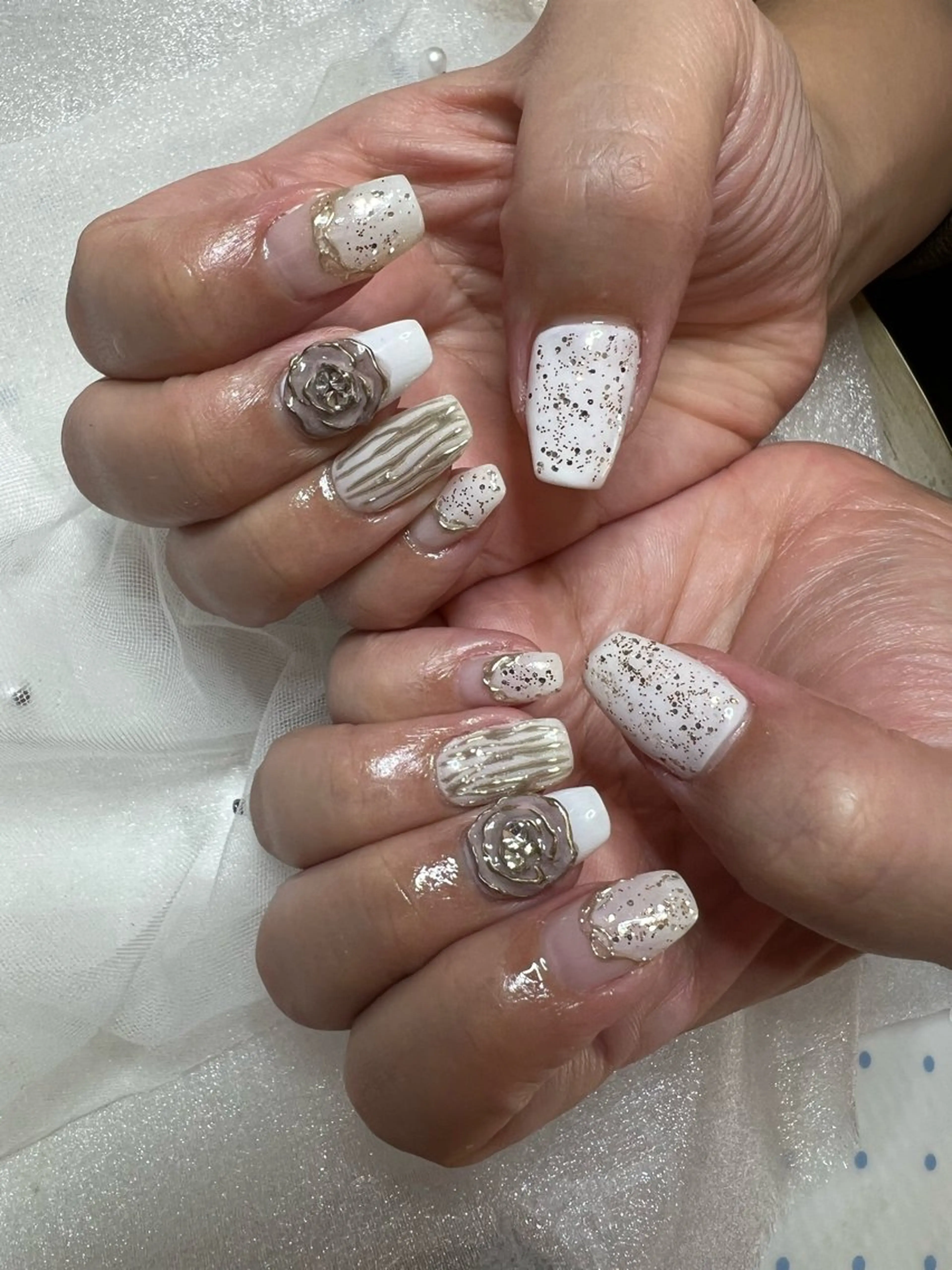 ネイル ハンドネイル 星 亜也加のネイルデザイン