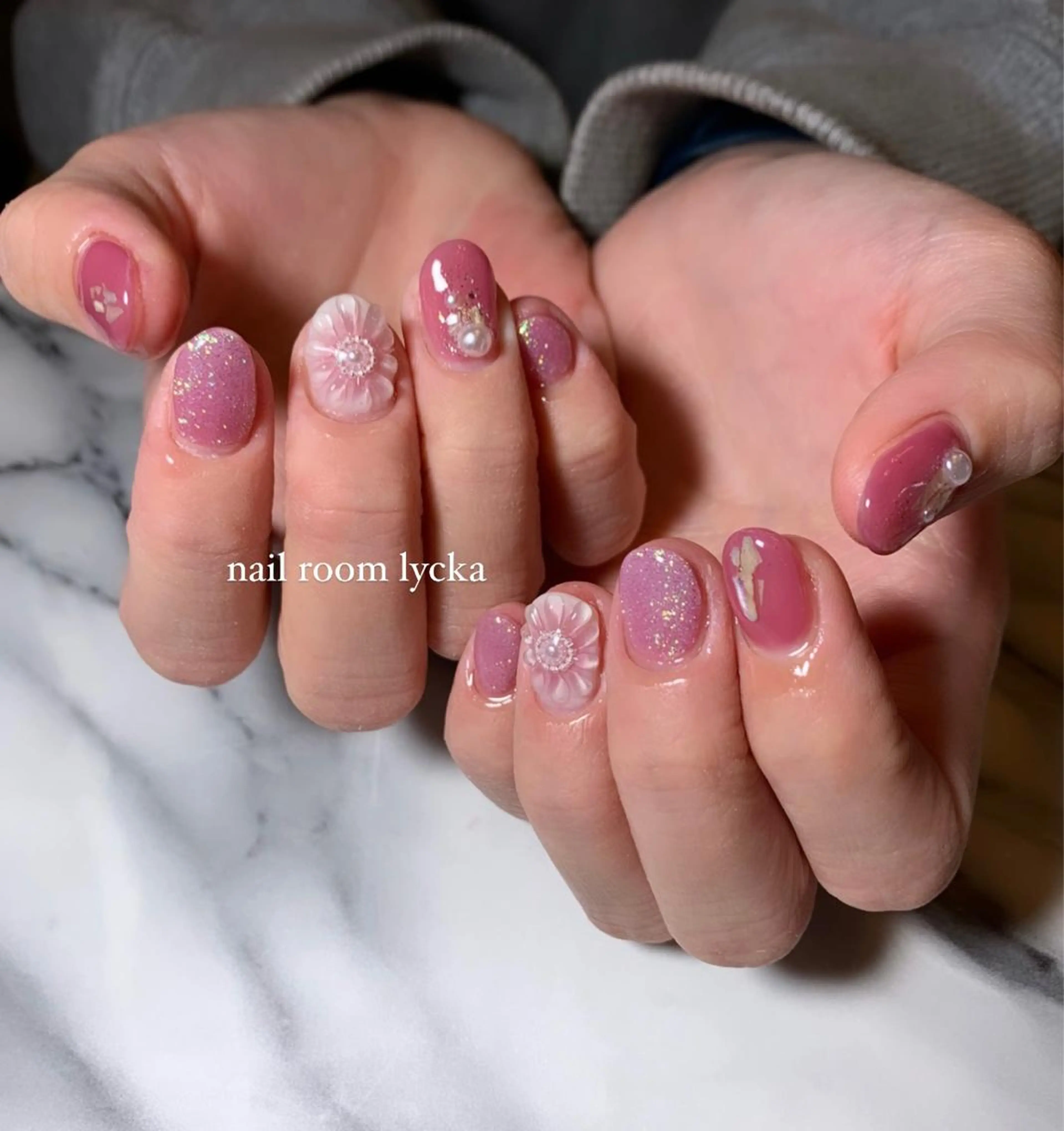 ネイル ﾈｲﾙﾙｰﾑﾘｯｶ 𝐦𝐚𝐲𝐮のネイルデザイン