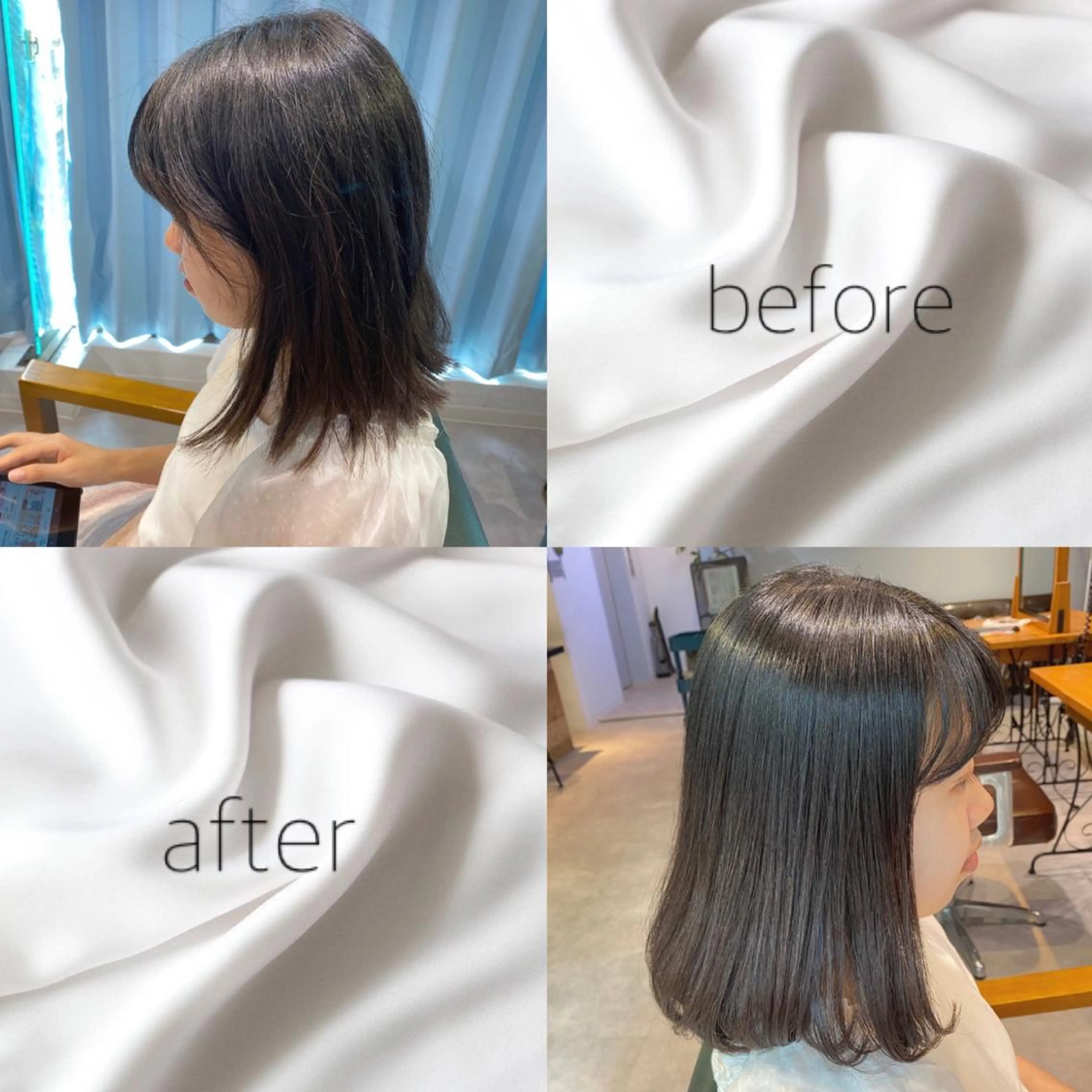 ミディアム GO TODAY SHAiRE SALON 原宿Stella店所属・𓍯柔らかhair 𓍯 yukinoのヘアスタイル