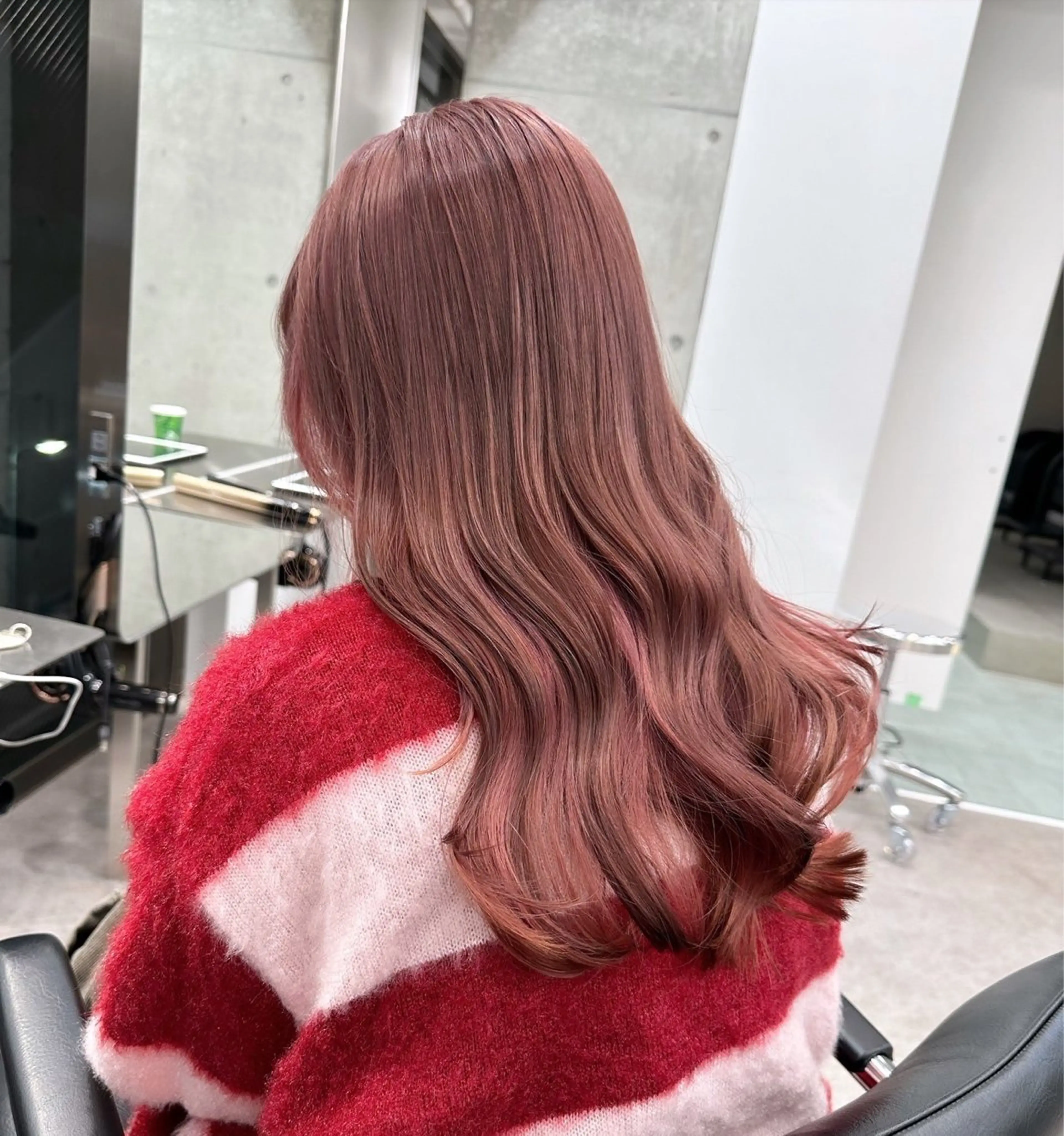 ロング カラー 🐯ミルクティーベー ジュ/大雅🐯のヘアスタイル