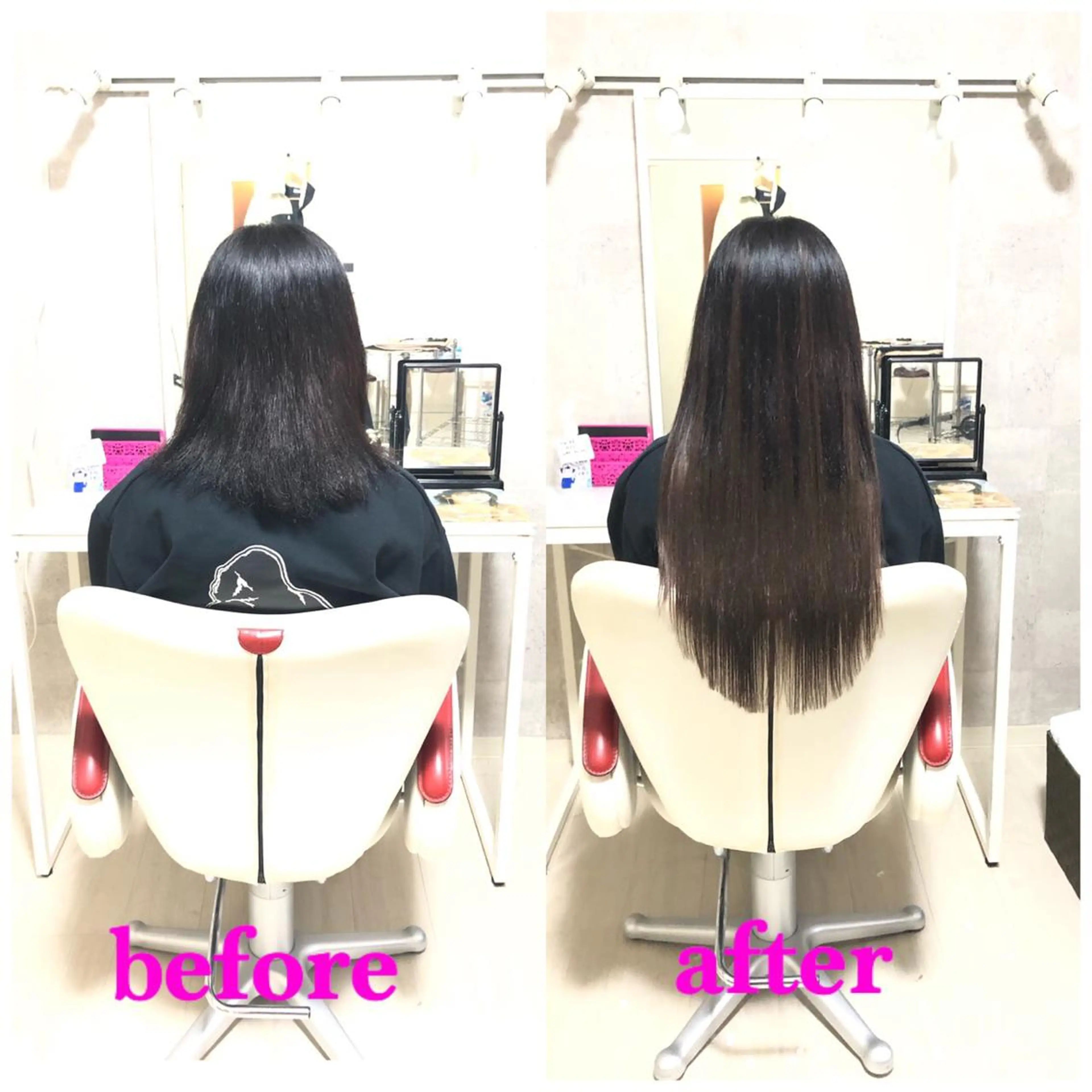 ロング エクステ ドレスアップ心斎橋店所属・🌸ドレスアップ 心斎橋店🌸のヘアスタイル