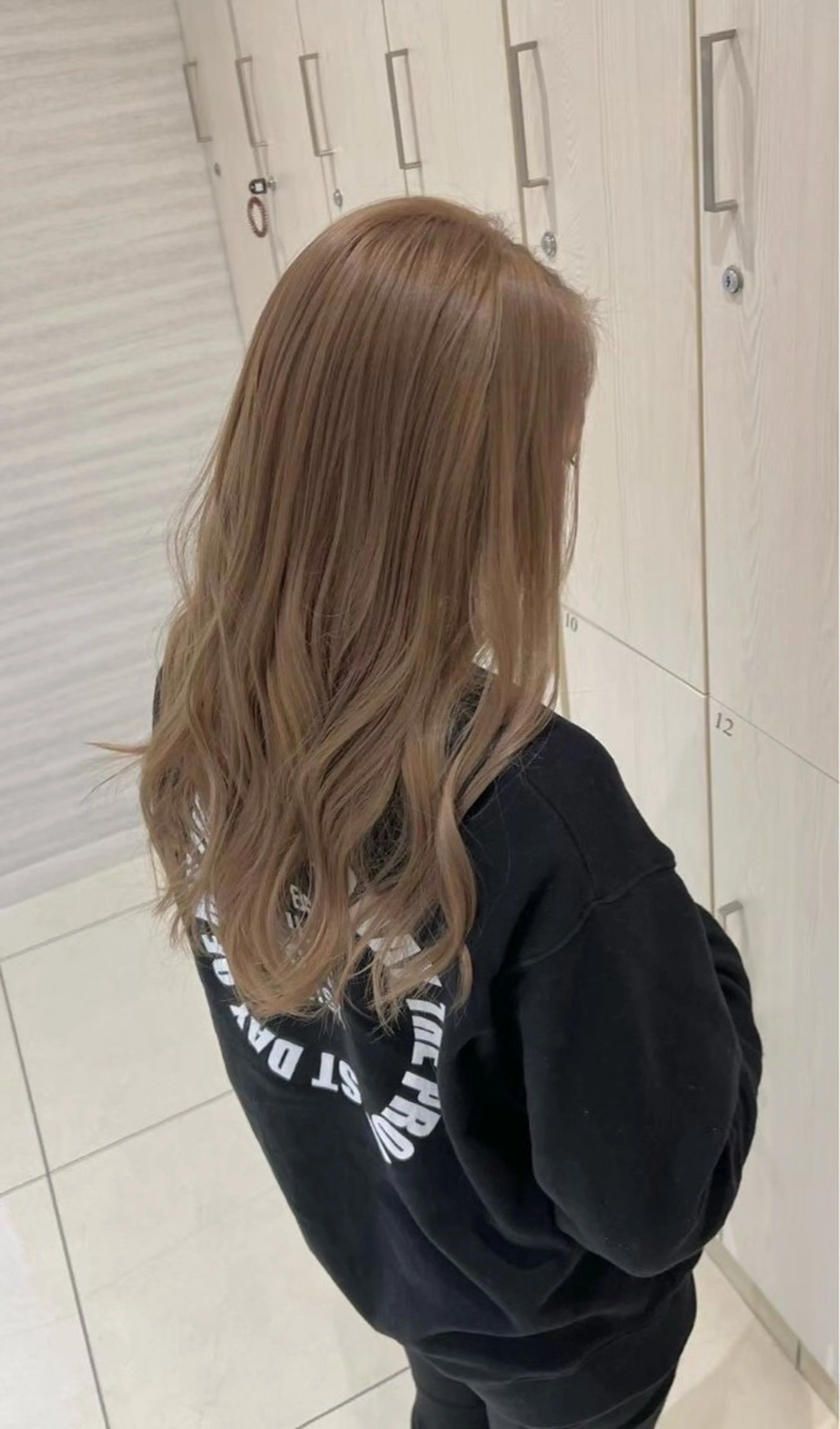 ロング カラー 荒 隼人のヘアスタイル