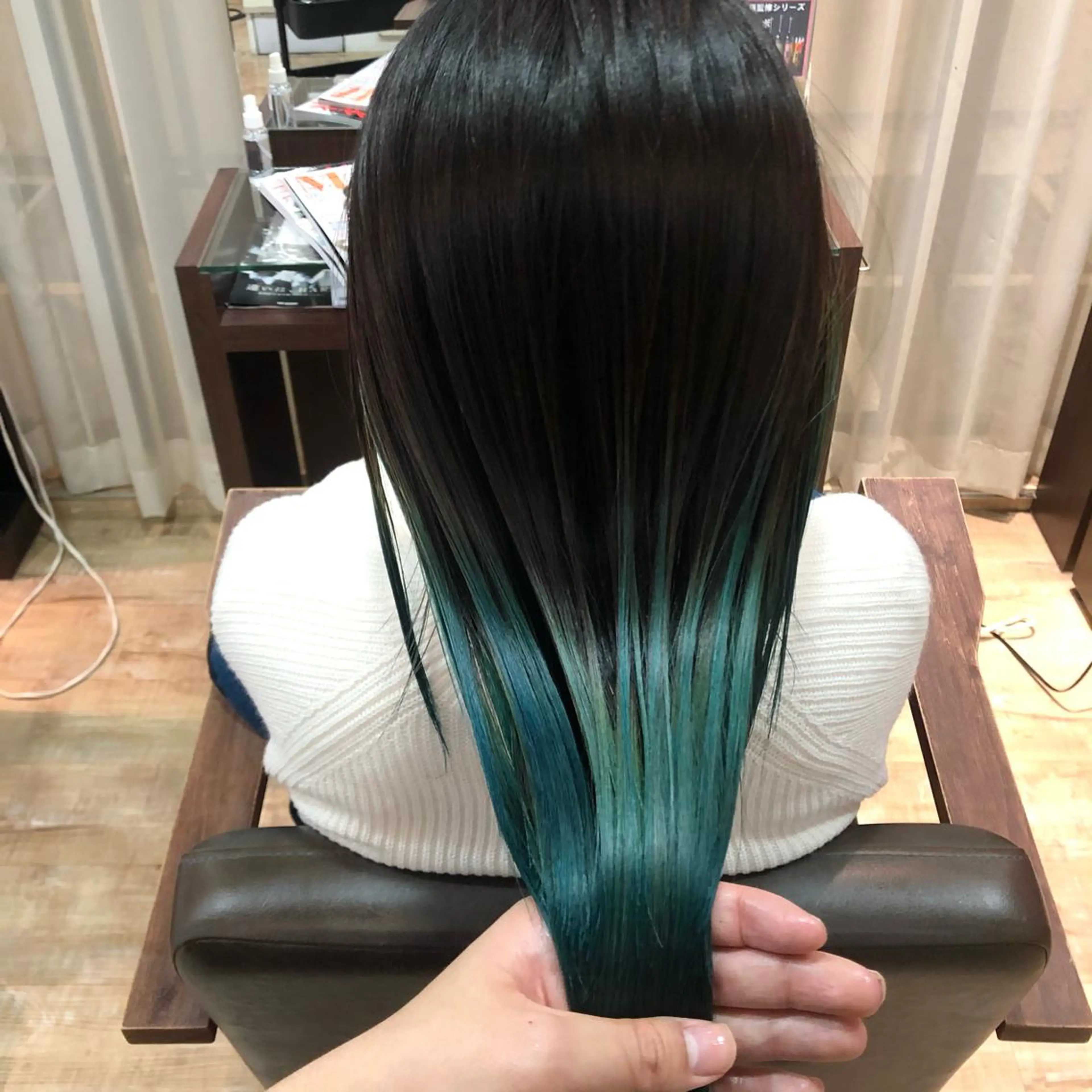 ミディアム カラー 大阪長居🌱野見山 卓也のヘアスタイル