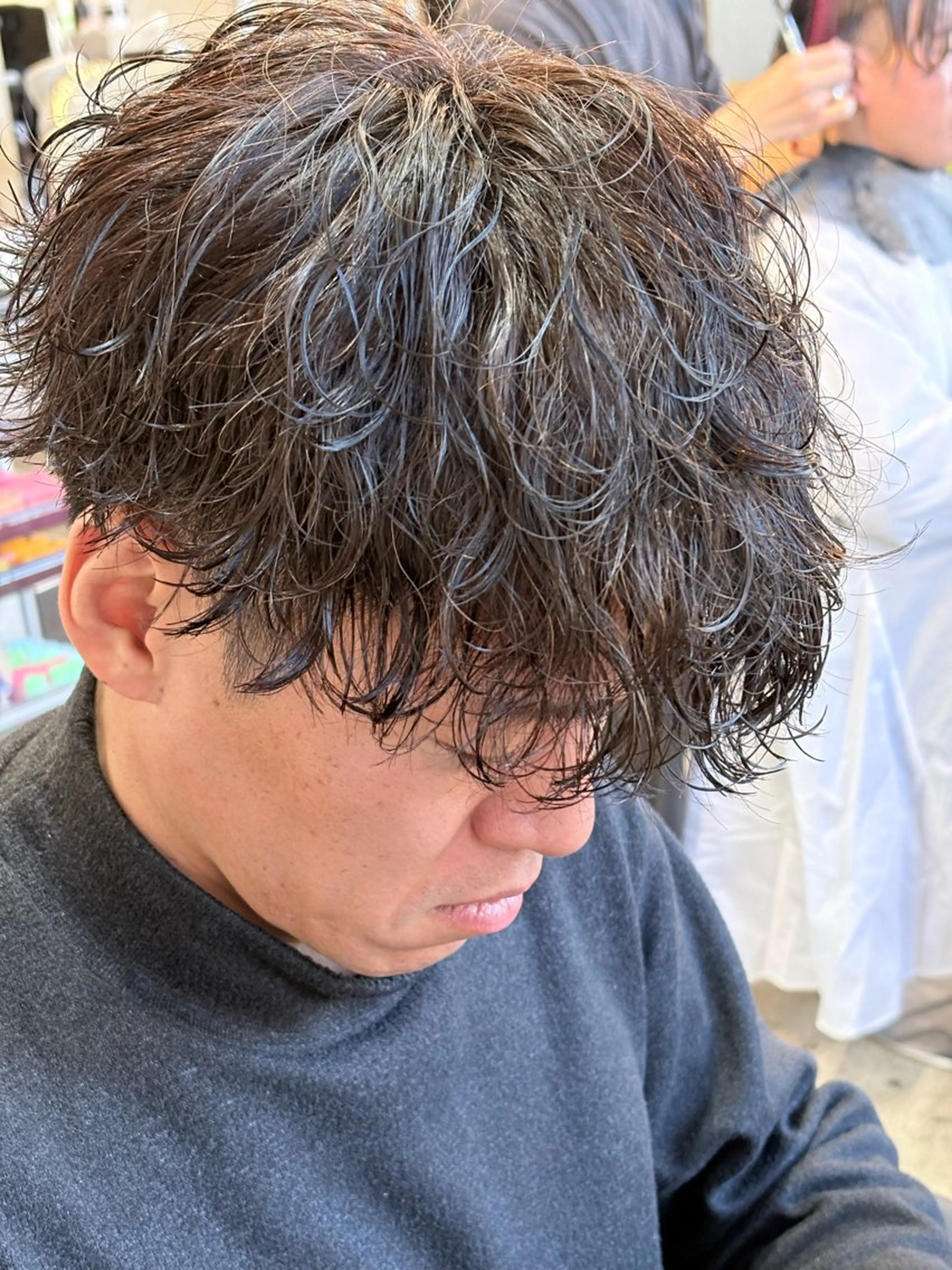 ショート パーマ メンズ 🌀rooomen 各務原/龍之介のヘアスタイル