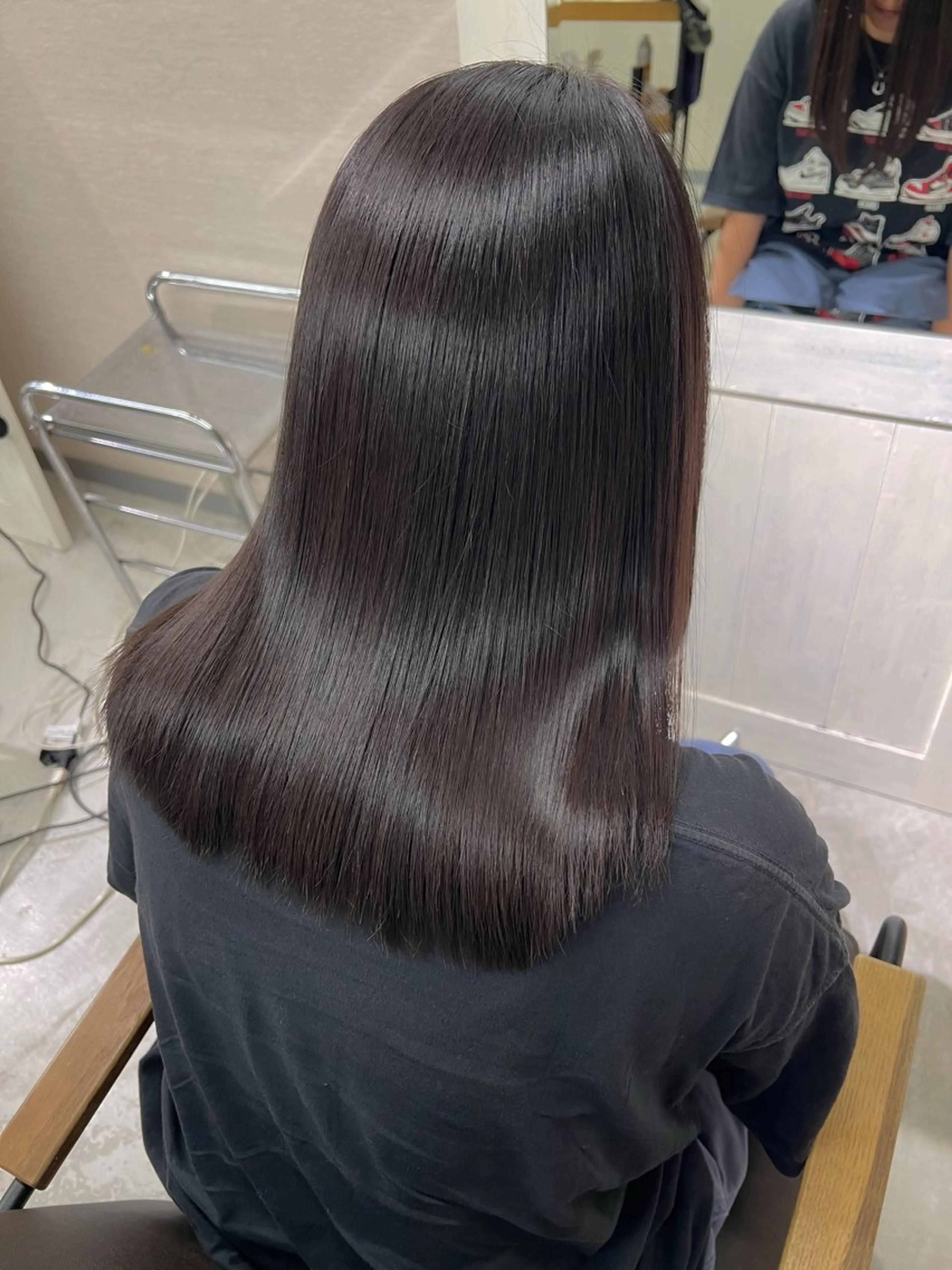 セミロング カット 縮毛矯正 ICHIRIN所属・まさや .のヘアスタイル