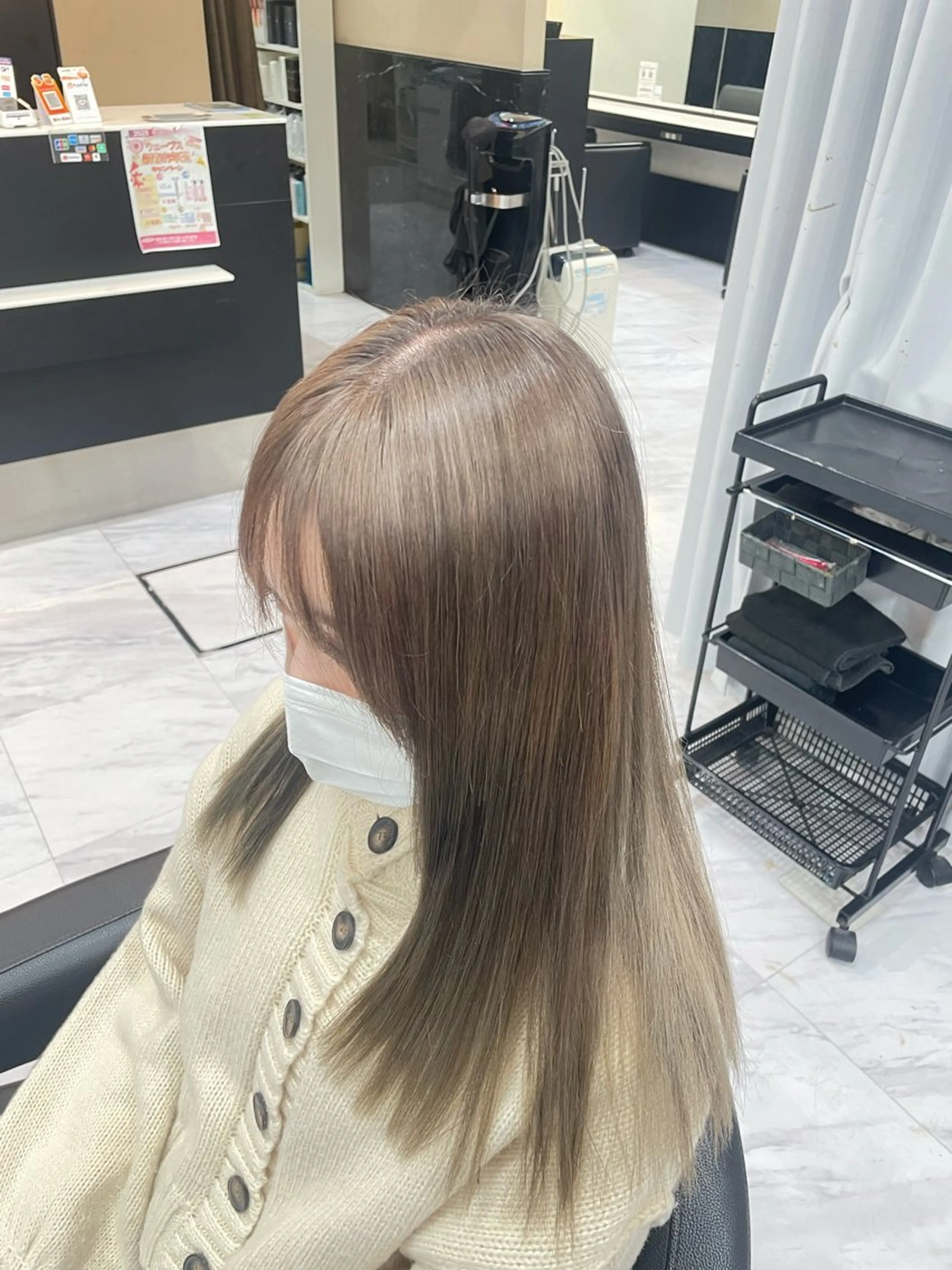 セミロング カラー ヘアカラー 🍒KUMAGAI 🍒のヘアスタイル