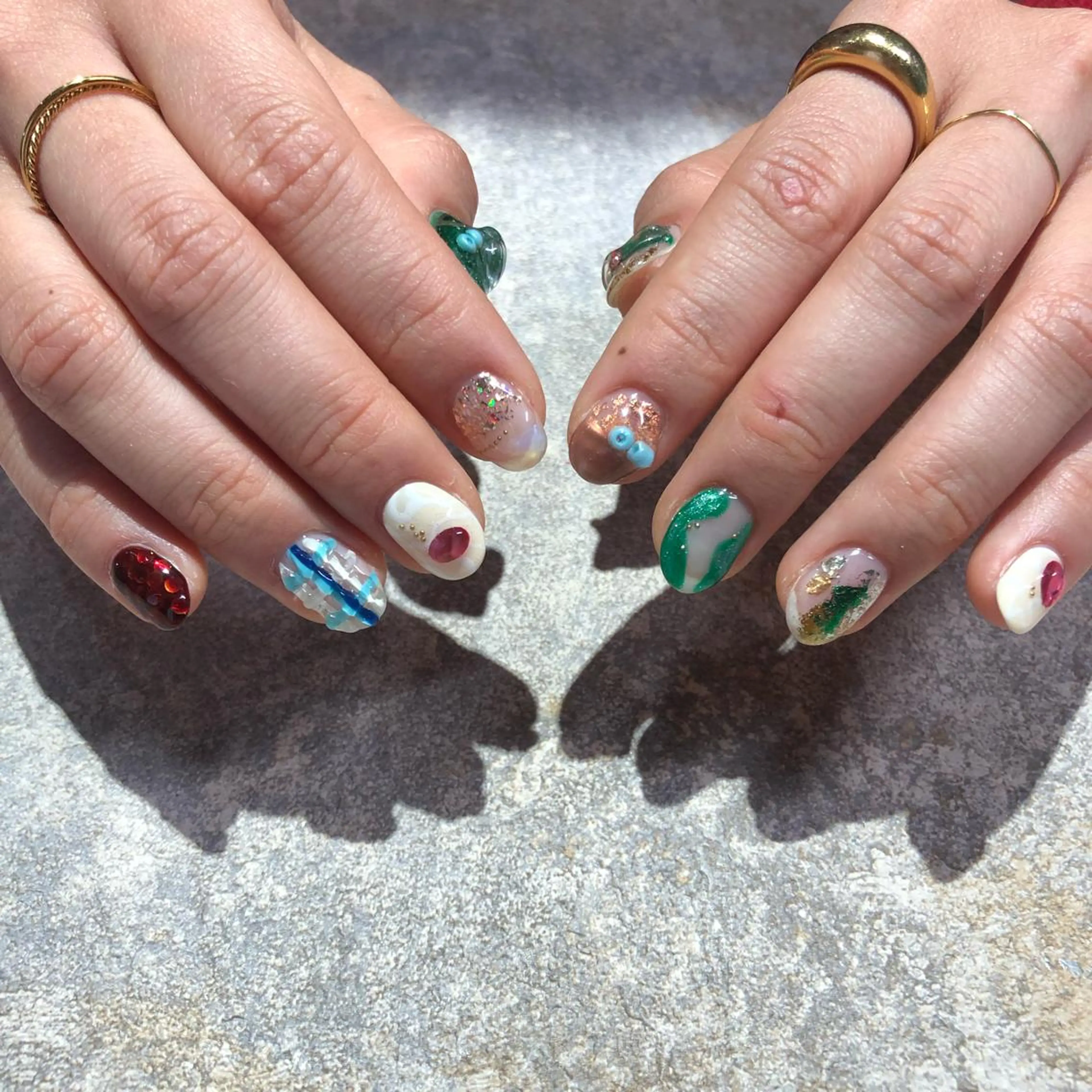 ネイル ハンドネイル フットネイル ハンドケア Nes.Nail所属・Miyagi Asamiのネイルデザイン