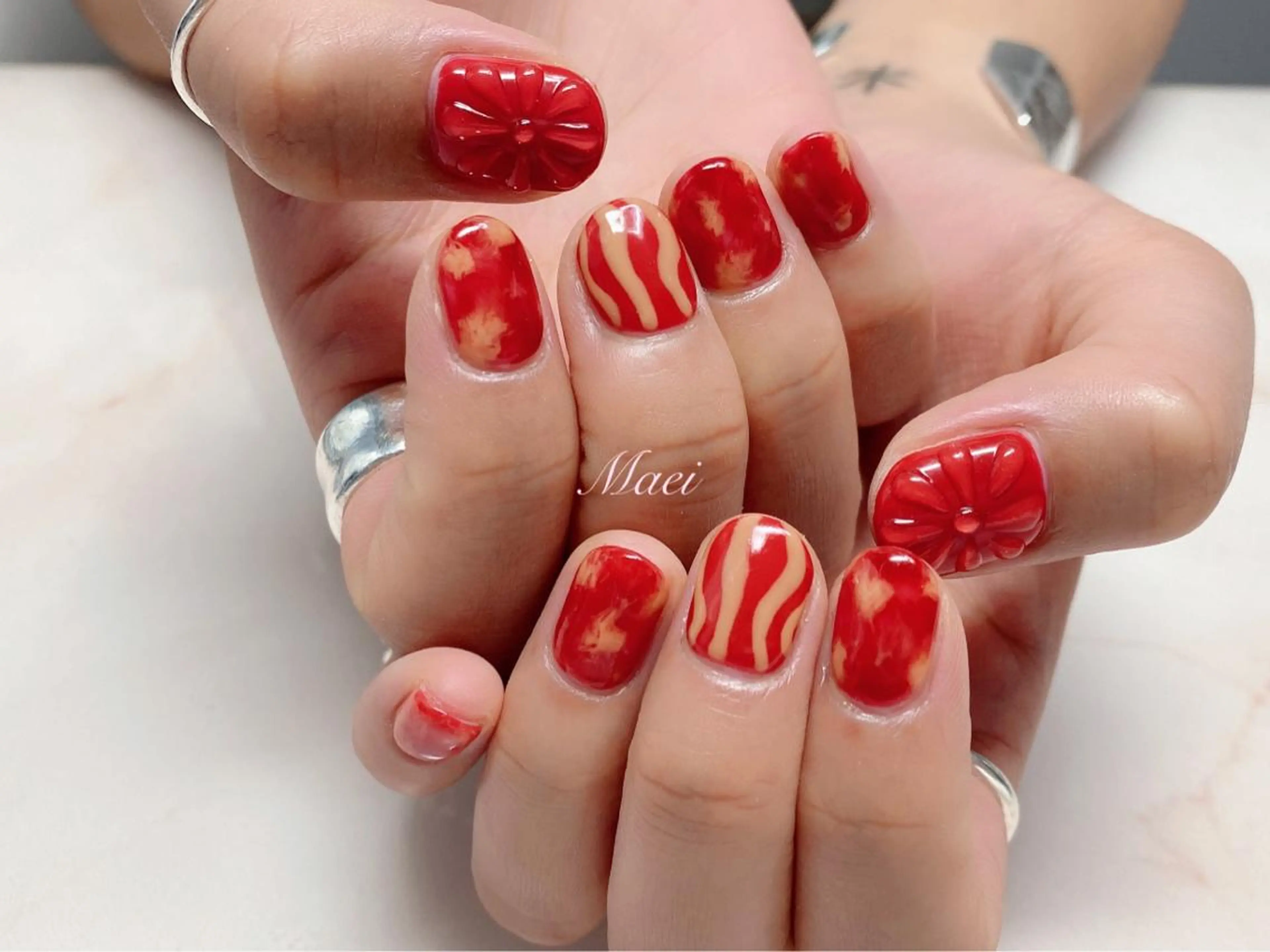 ネイル ハンドネイル ハンドケア NIMO ネイルサロンのネイルデザイン