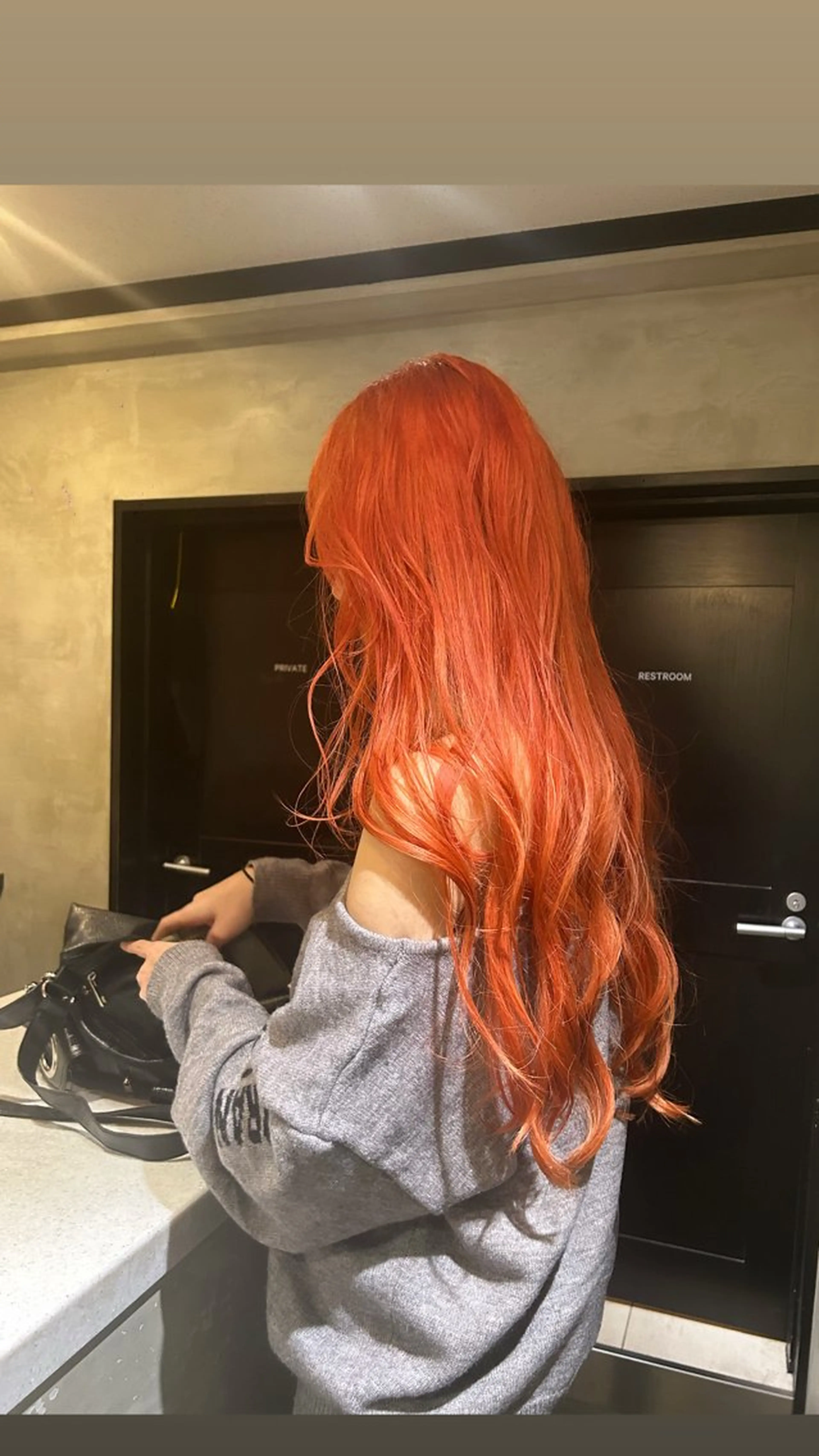 ロング カラー カット ヘアカラー トリートメント タナカ カナ🫧のヘアスタイル