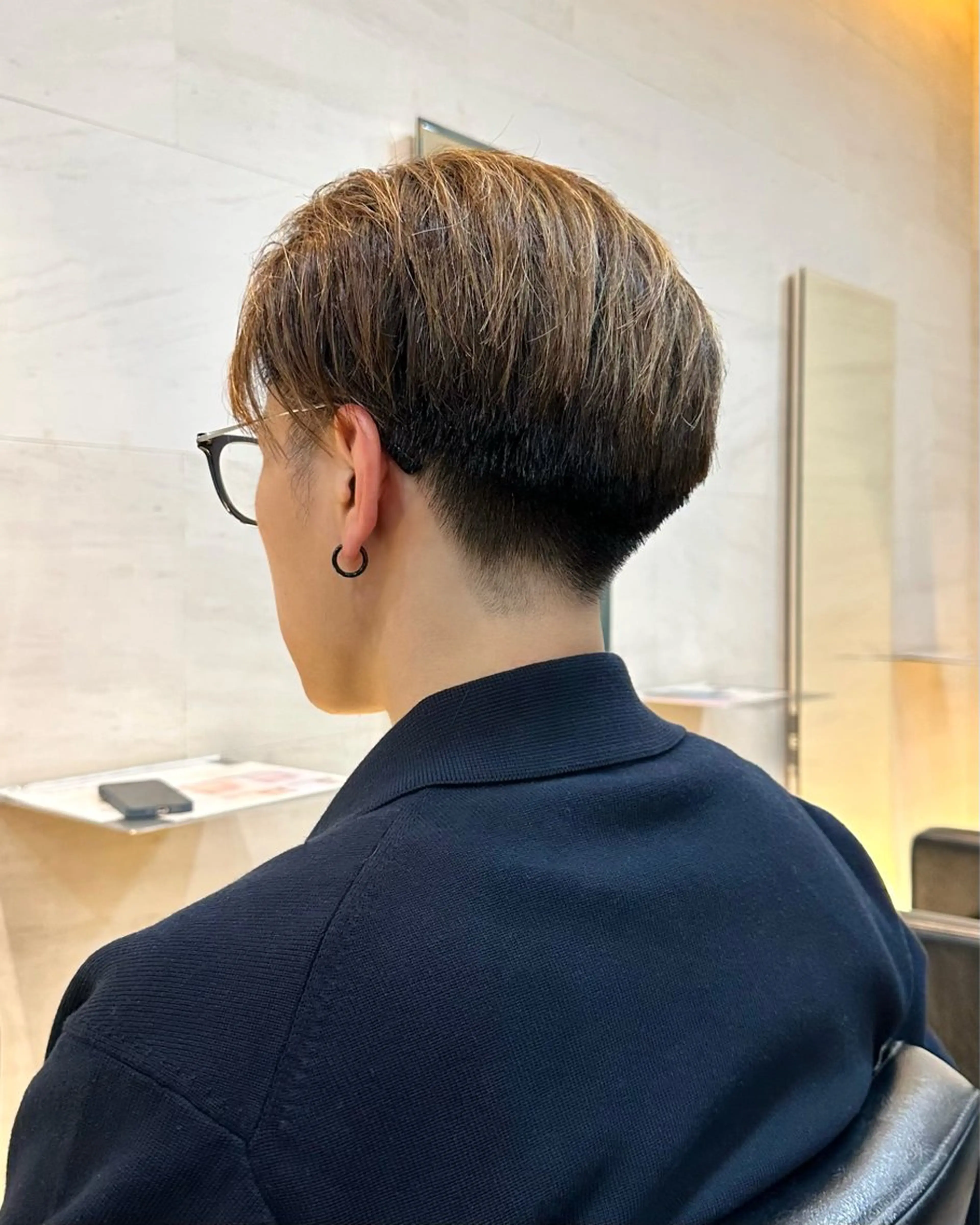 ショート メンズ agee garden所属・くろき みらいのヘアスタイル