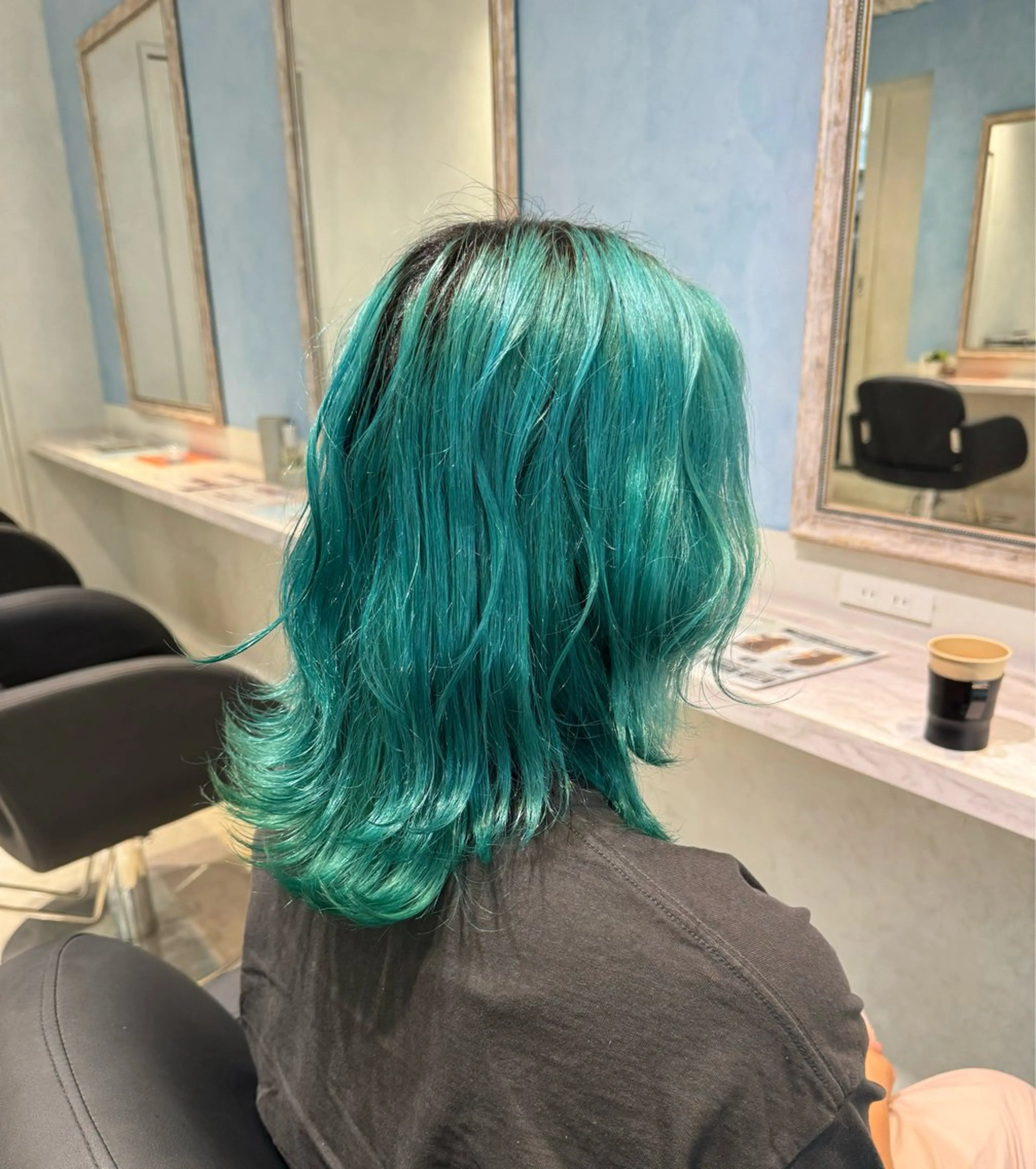 ミディアム カラー 🦋ブリーチ/カラー 専門Aya💖のヘアスタイル