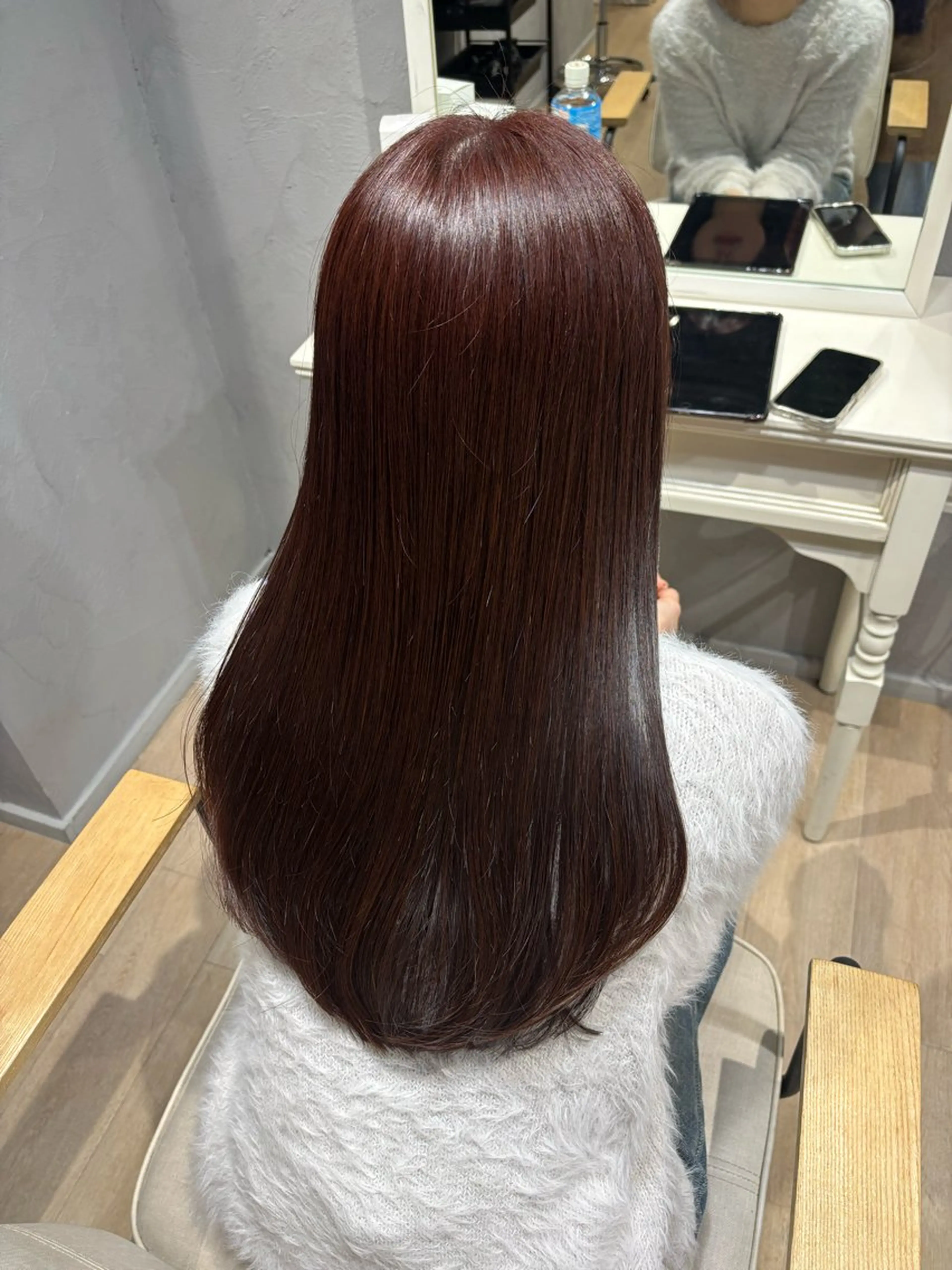 ロング カラー ブラウンカラー ピンクカラー ピンクブラウン ヘアカラー Maki /カラー/ブリーチのヘアスタイル