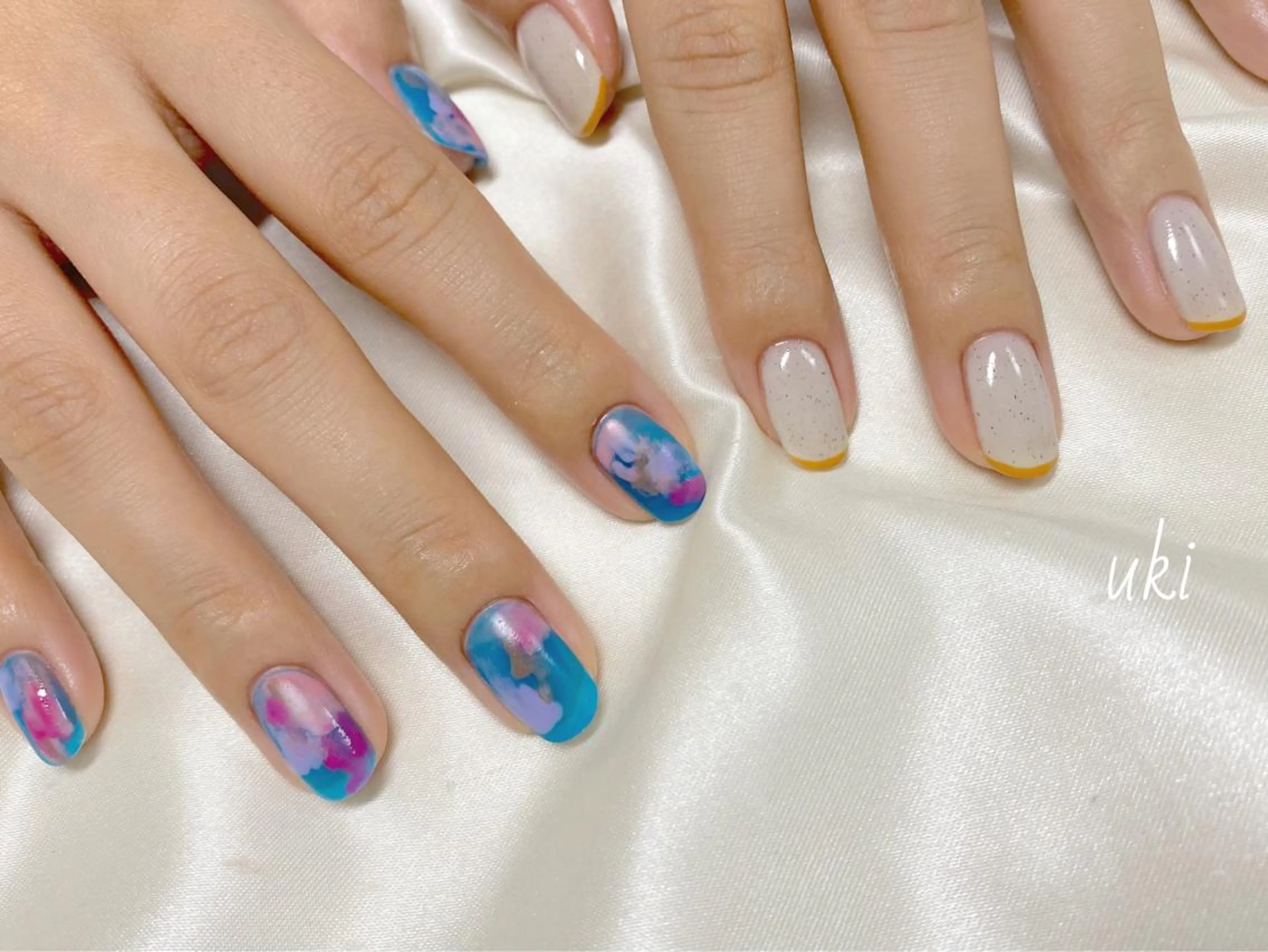 ネイル ハンドネイル Ameri nail /UKIのネイルデザイン
