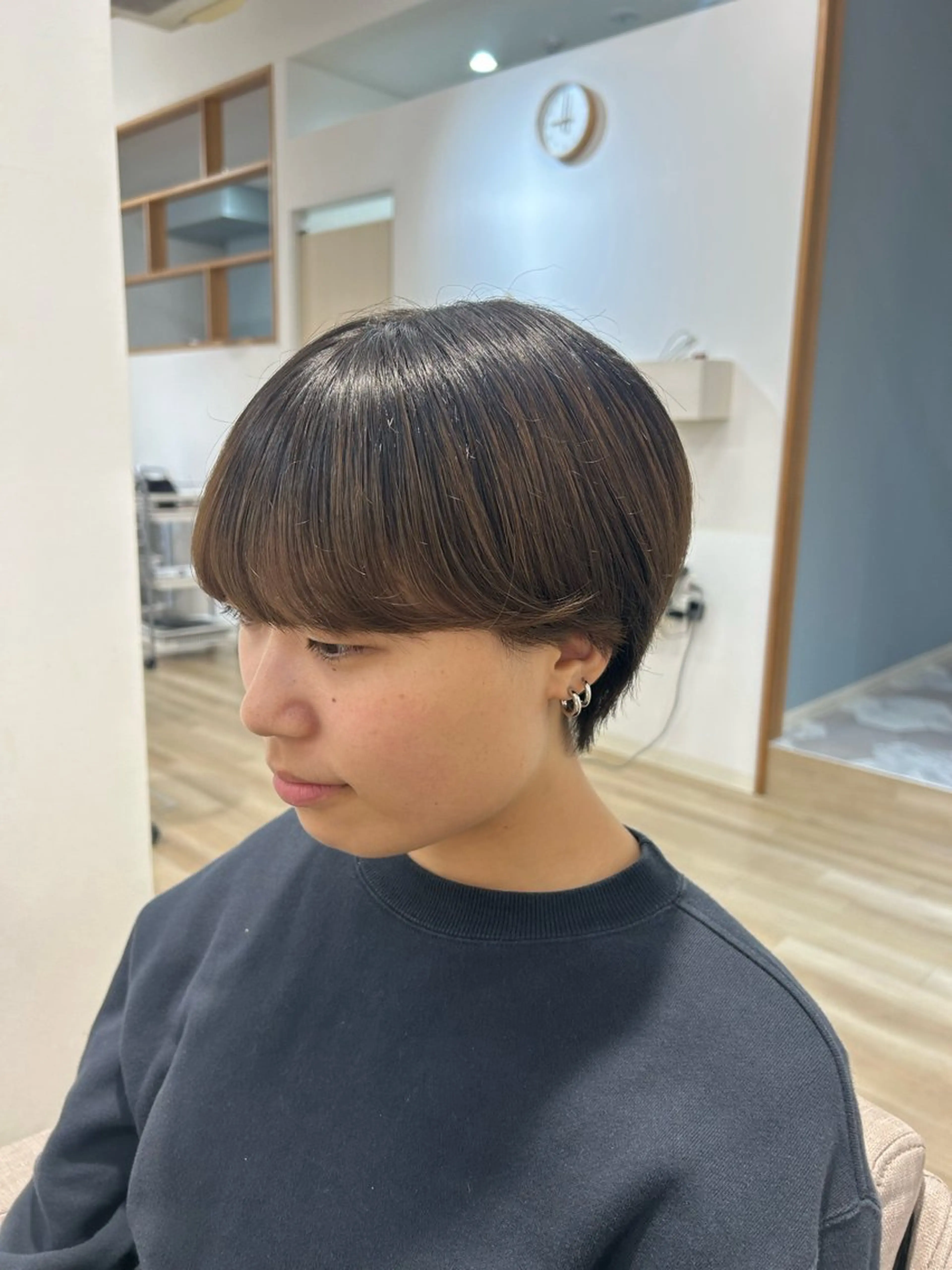 ショート ショートヘア scena(シーナ)所属・佐原 未依奈のヘアスタイル