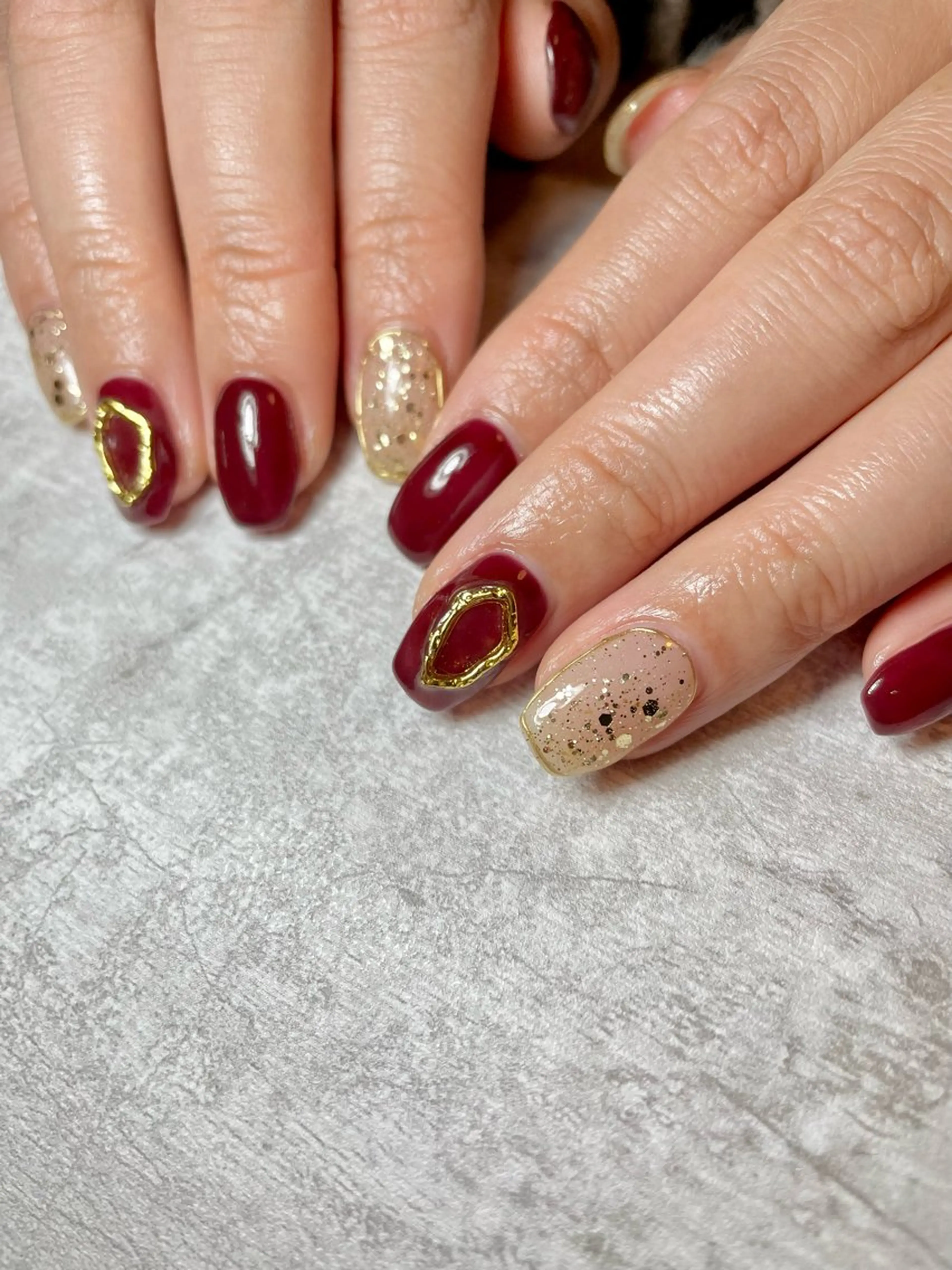 ネイル アートネイル ミラーネイル 持ち込み BEAUTY GARDEN 【nail salon unseul】所属・nana .のネイルデザイン