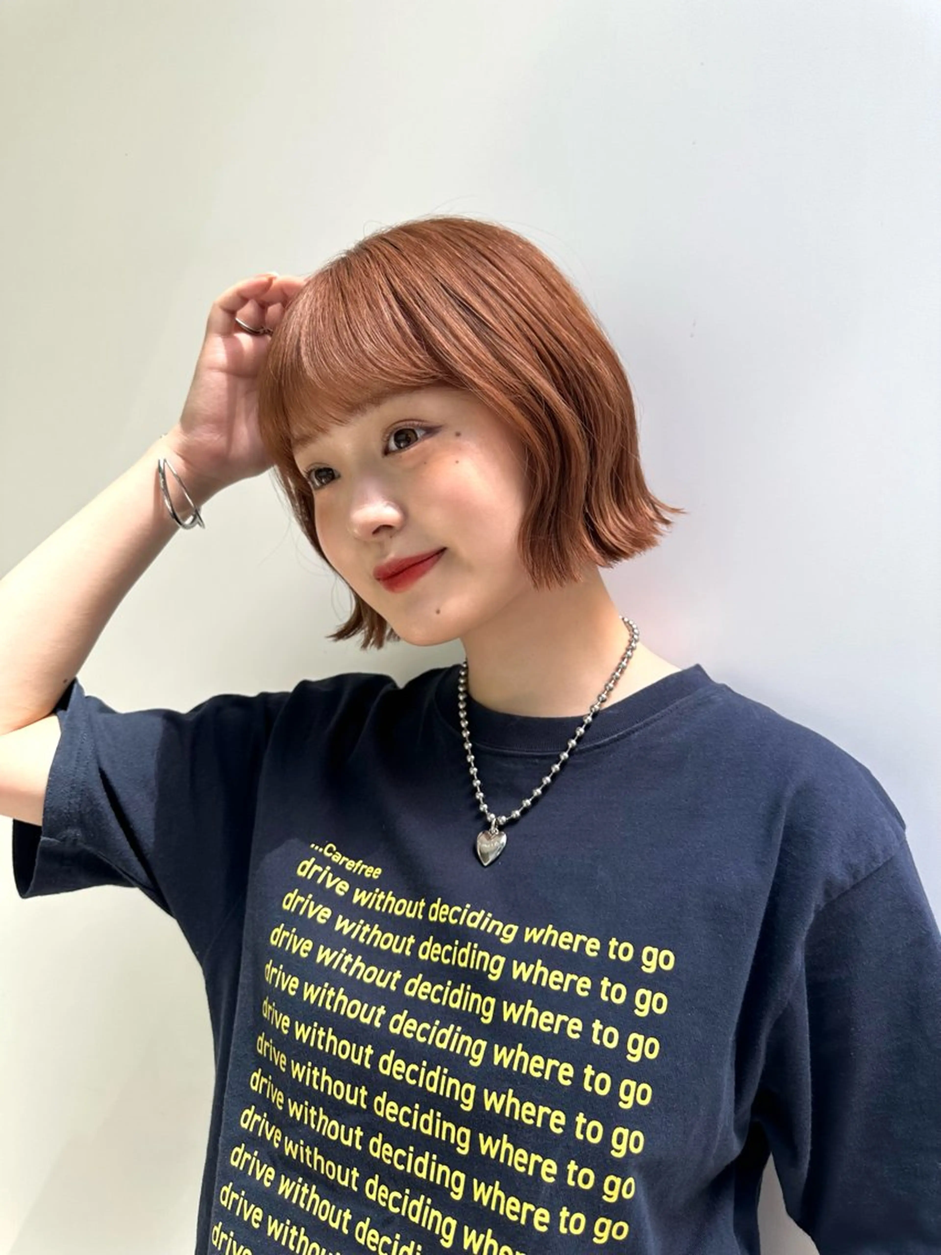 ショート Misora/ボブ/ レイヤー/艶カラーのヘアスタイル