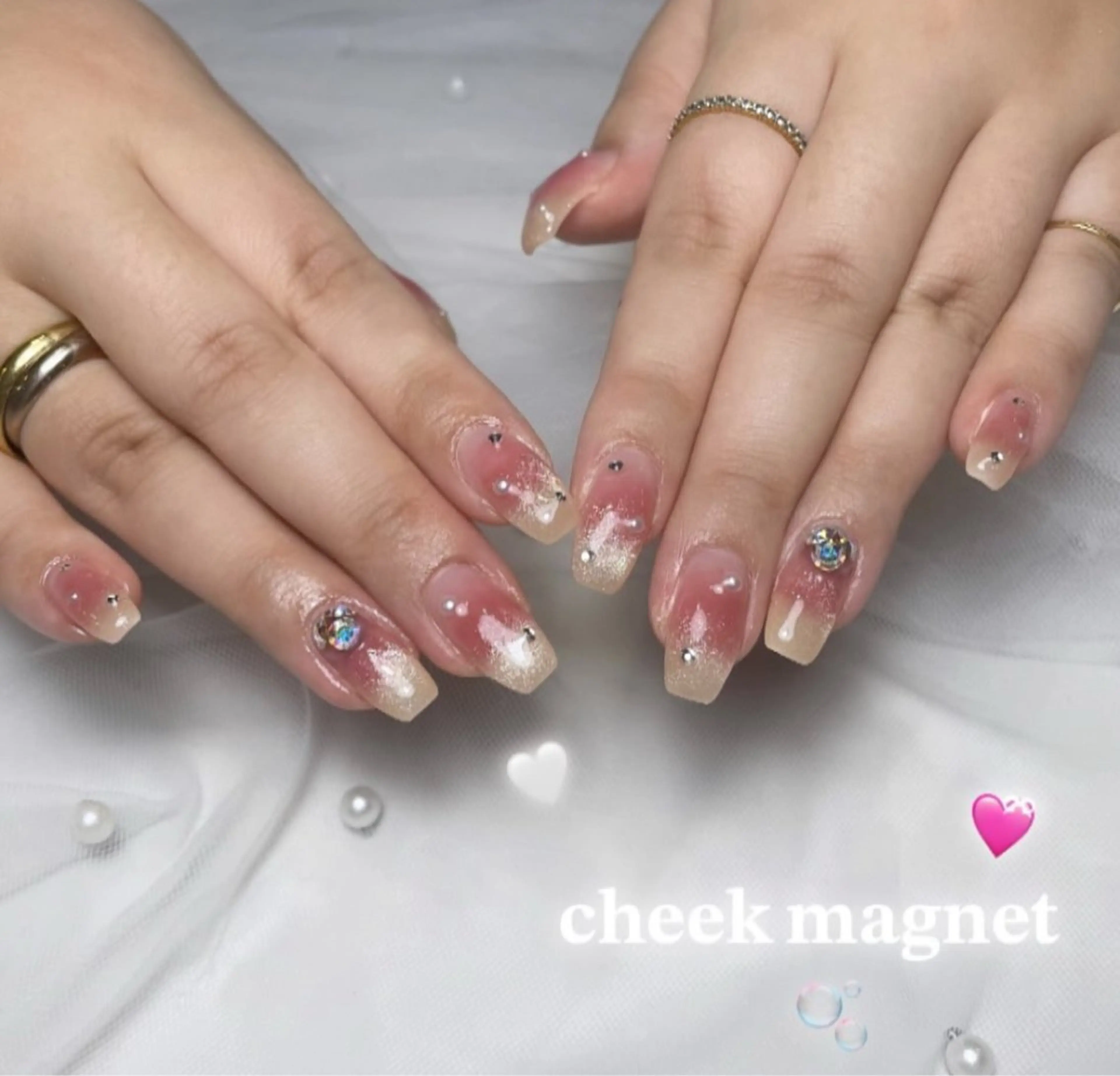 ネイル アートネイル ♡エルバイノリコ 吉澤【パラジェル有】のネイルデザイン