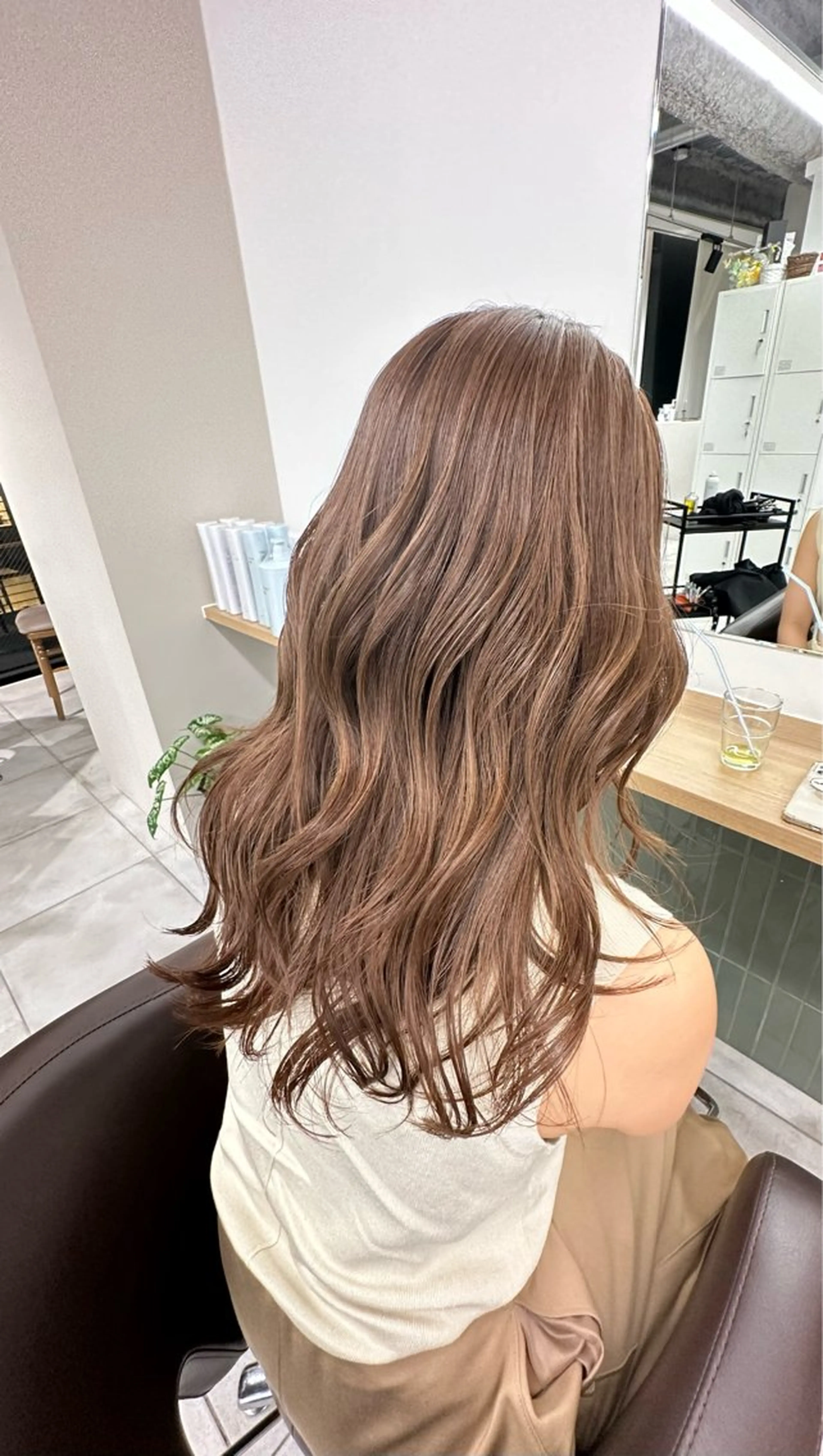 ロング カラー カット ヘアカラー トリートメント ブリーチなし/レイヤ ー特化🌈Tommyのヘアスタイル