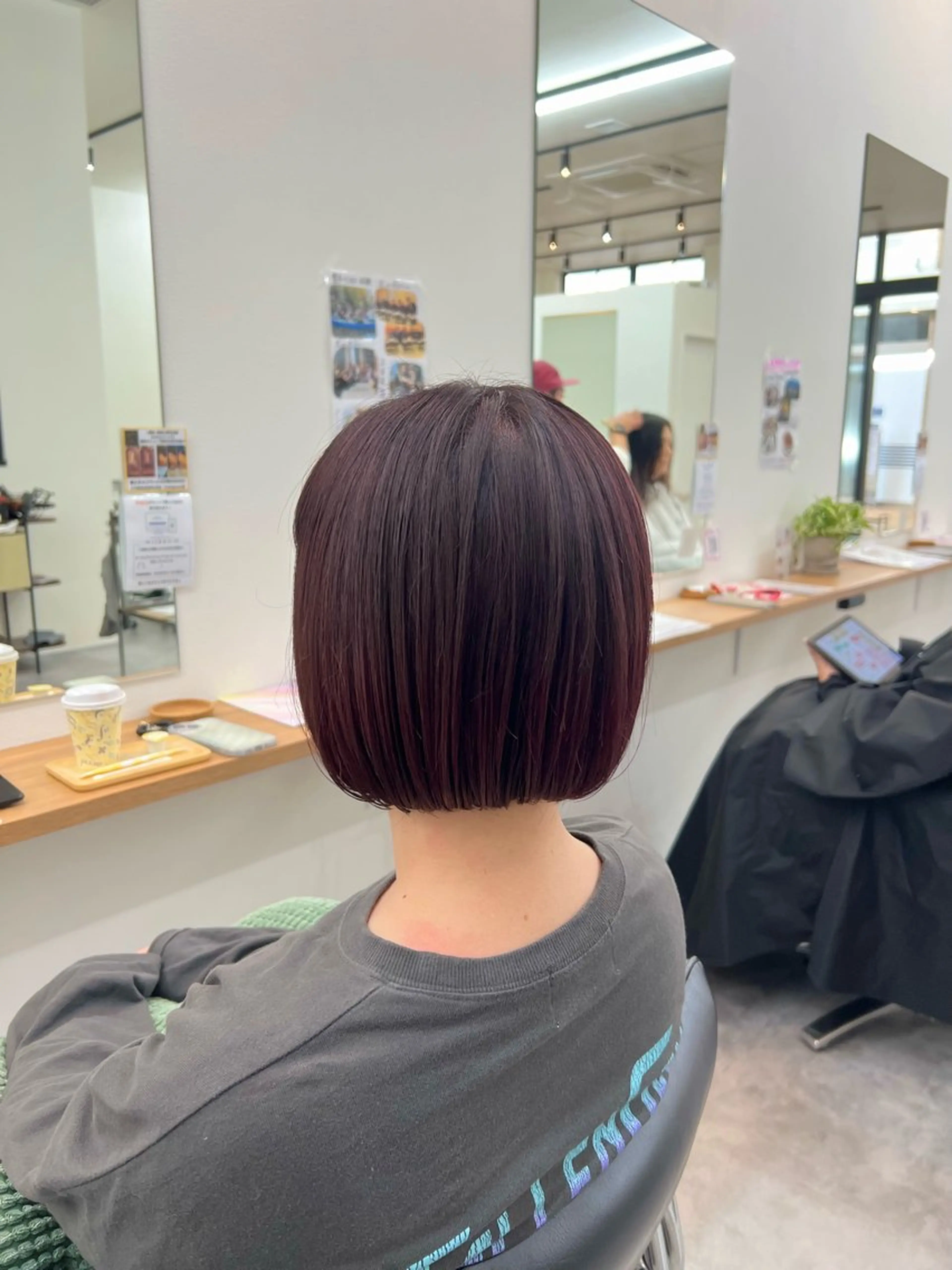 ショート ボブ カット ヘアカラー トリートメント ✨NOMAD印西✨ 黒川勇輝のヘアスタイル