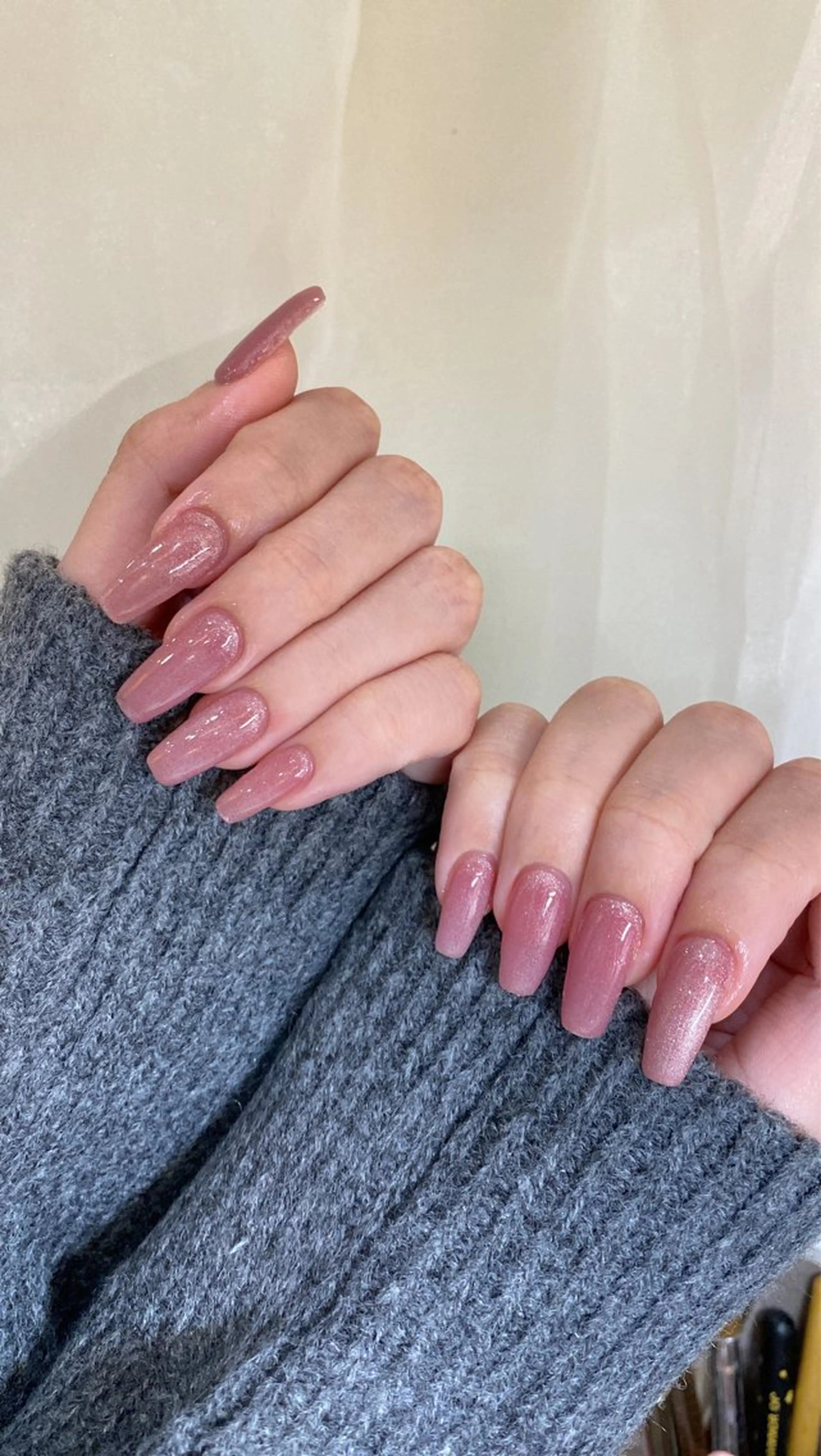 ネイル マグネットネイル シルバー LEDアイラッシュ ∩_∩アオイのマツエク・マツパデザイン