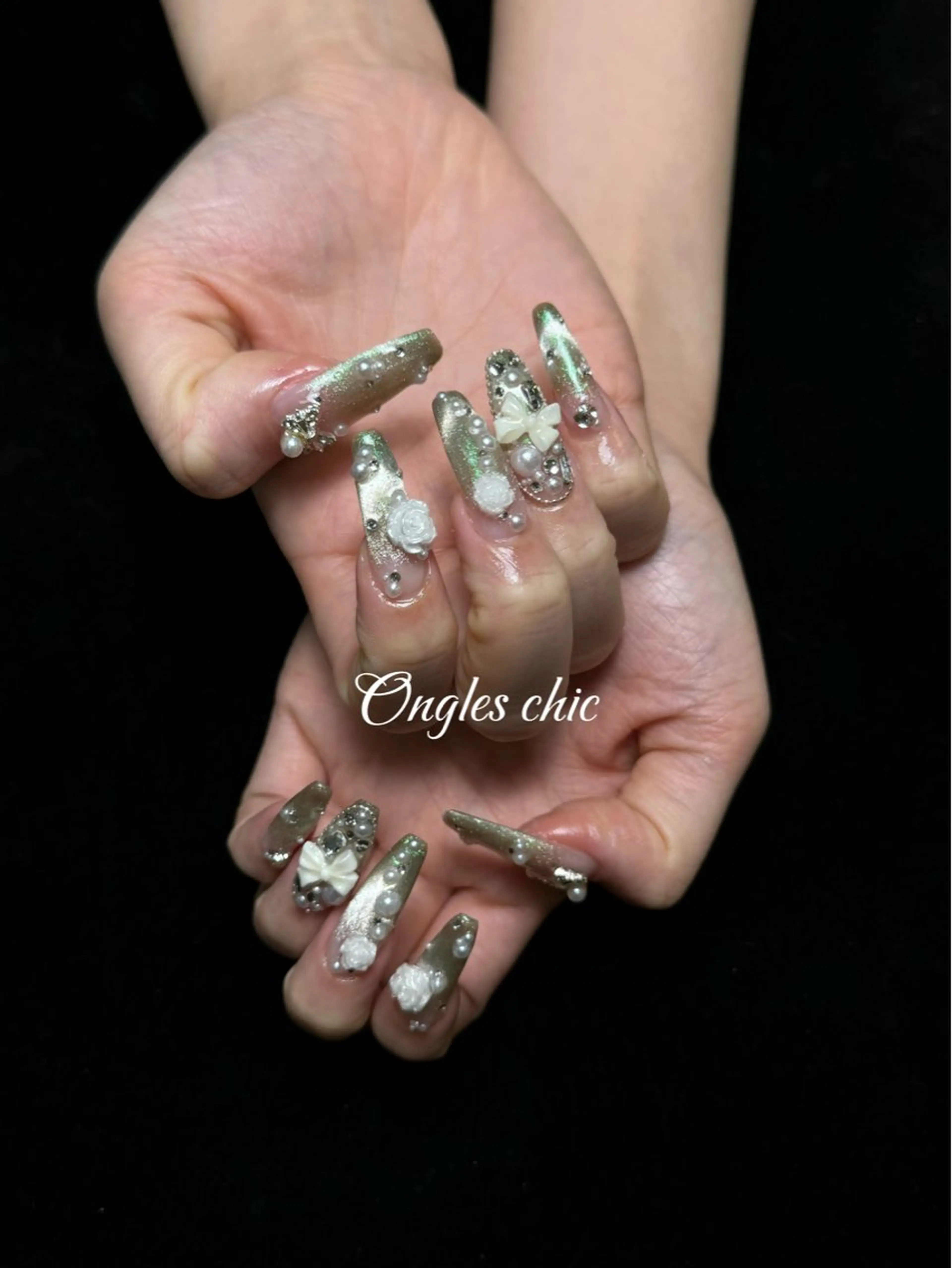 ネイル ハンドネイル ongles chic24時間営業のネイルデザイン