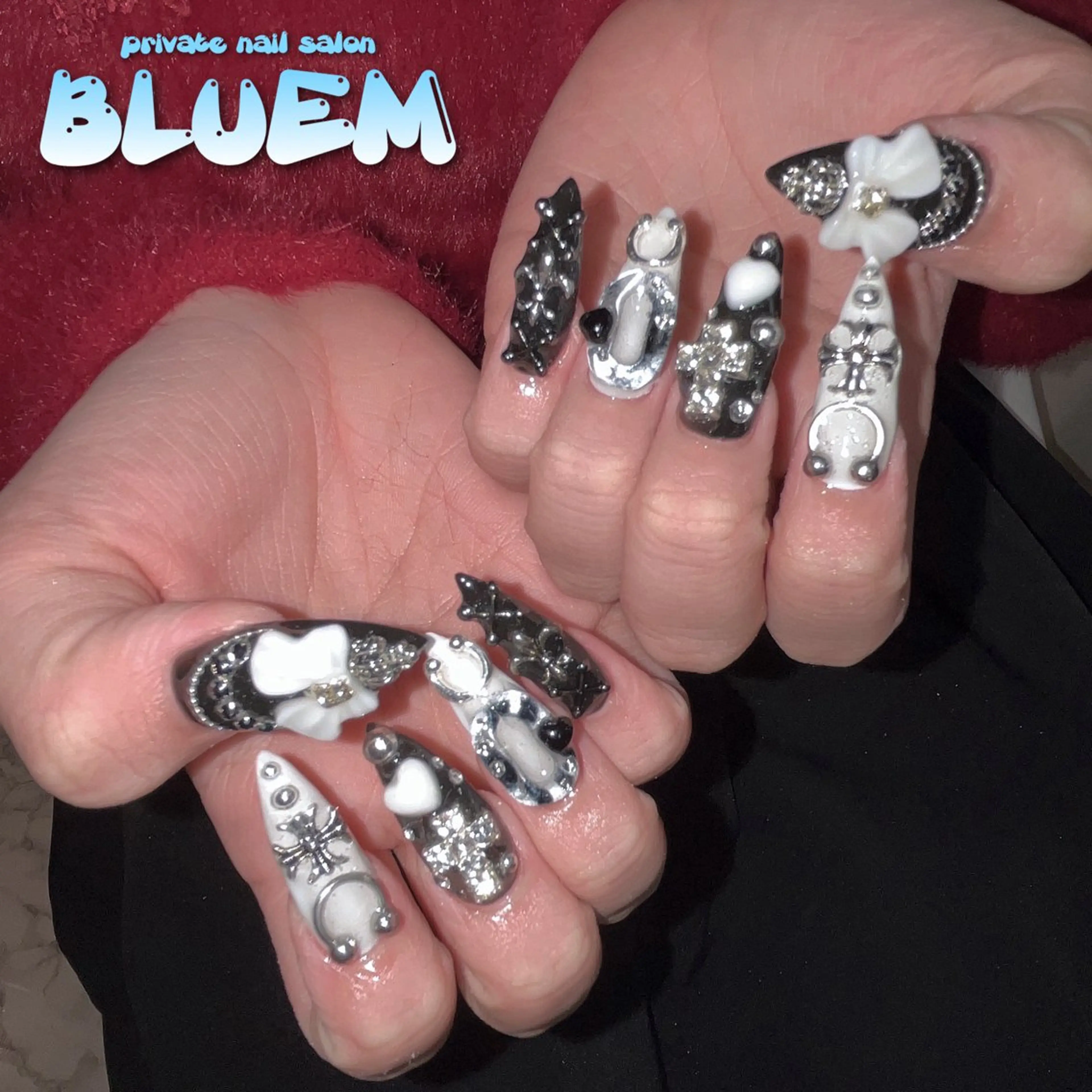 ネイル ハンドネイル BLUEM なな🐶のネイルデザイン