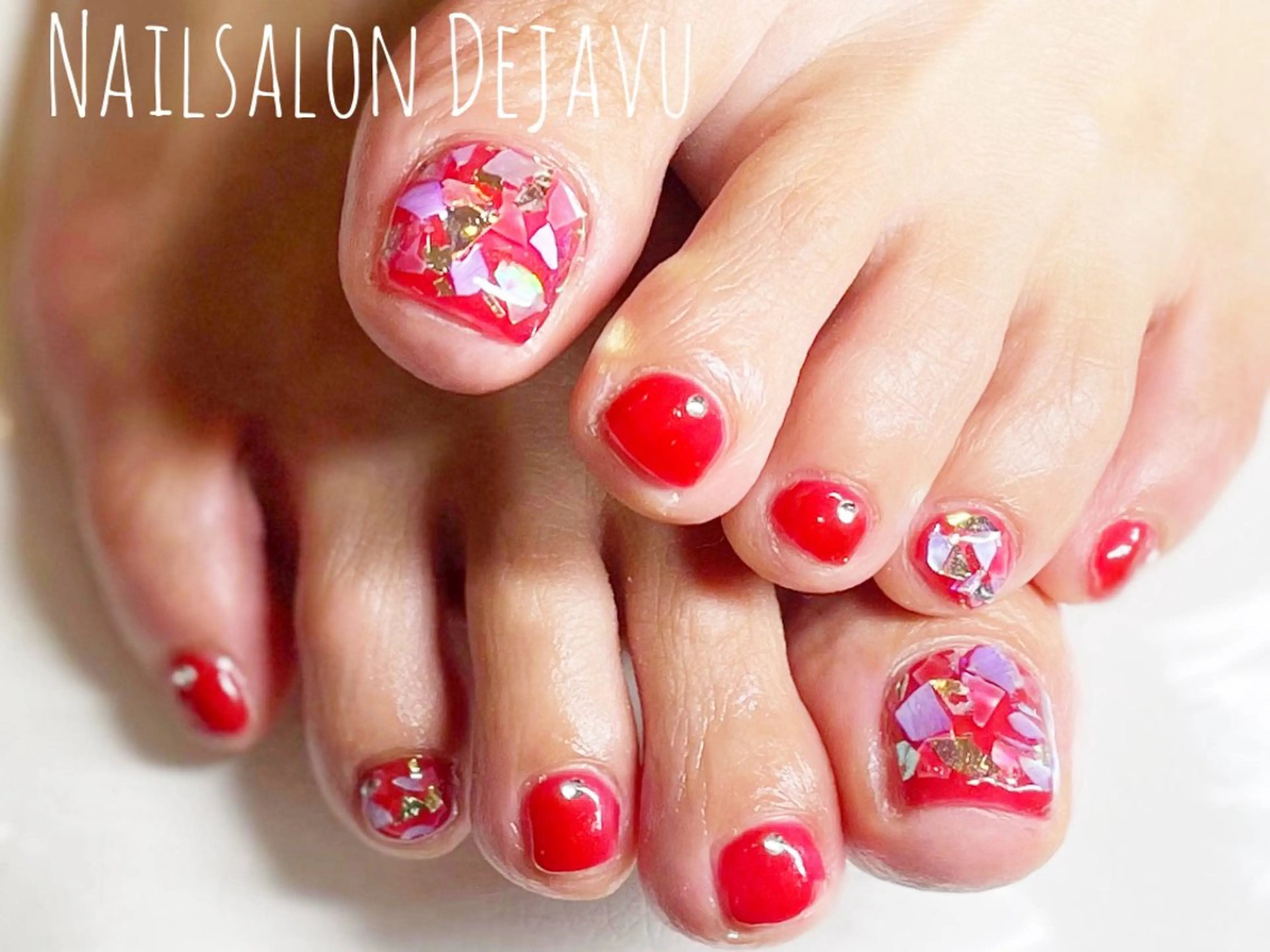 ネイル フットネイル 持ち込み Dejavu所属・Nail salon Dejavu 🌿のネイルデザイン