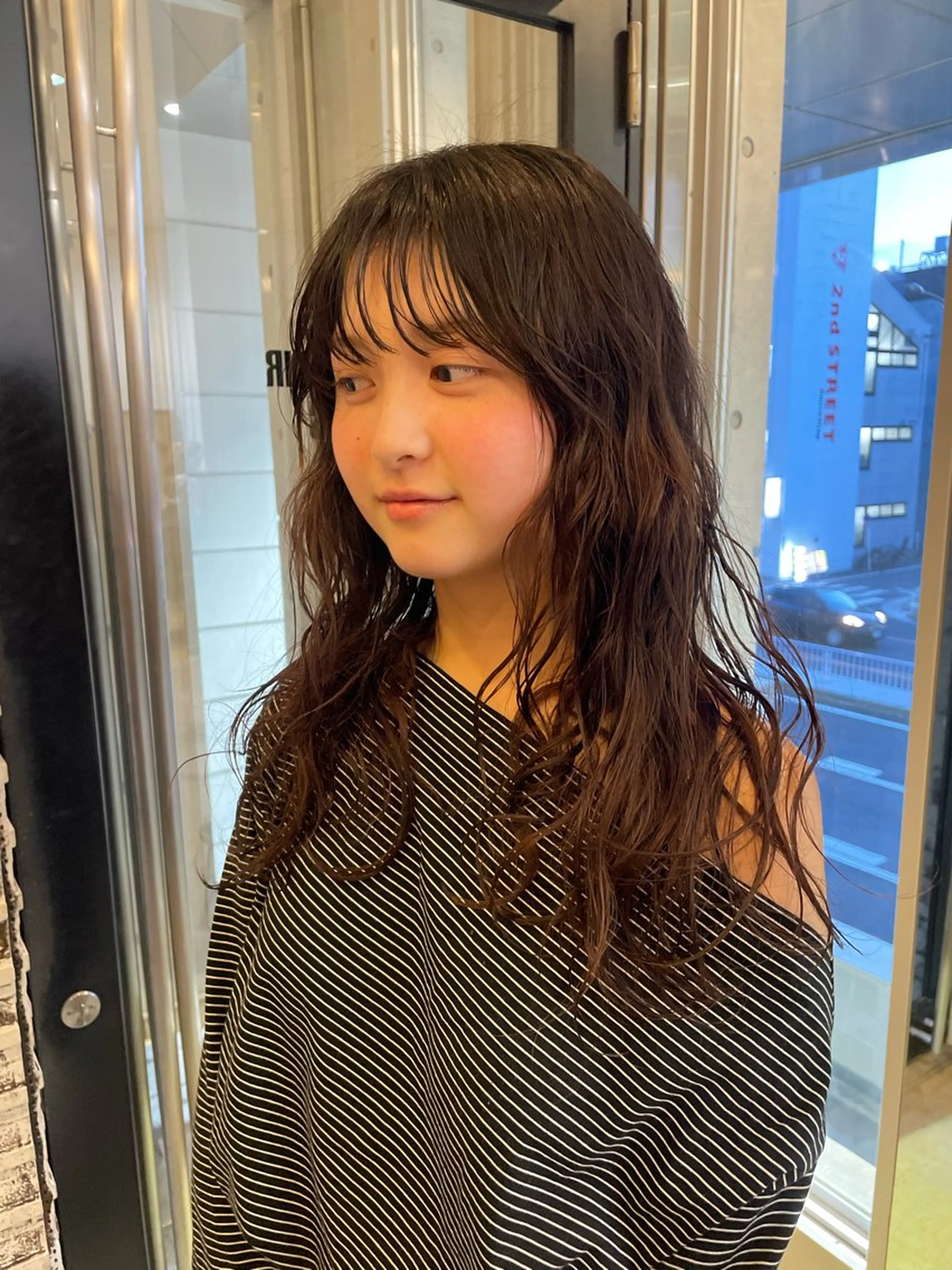 パーマ アイブロウリフト パーマモデル/はなのヘアスタイル