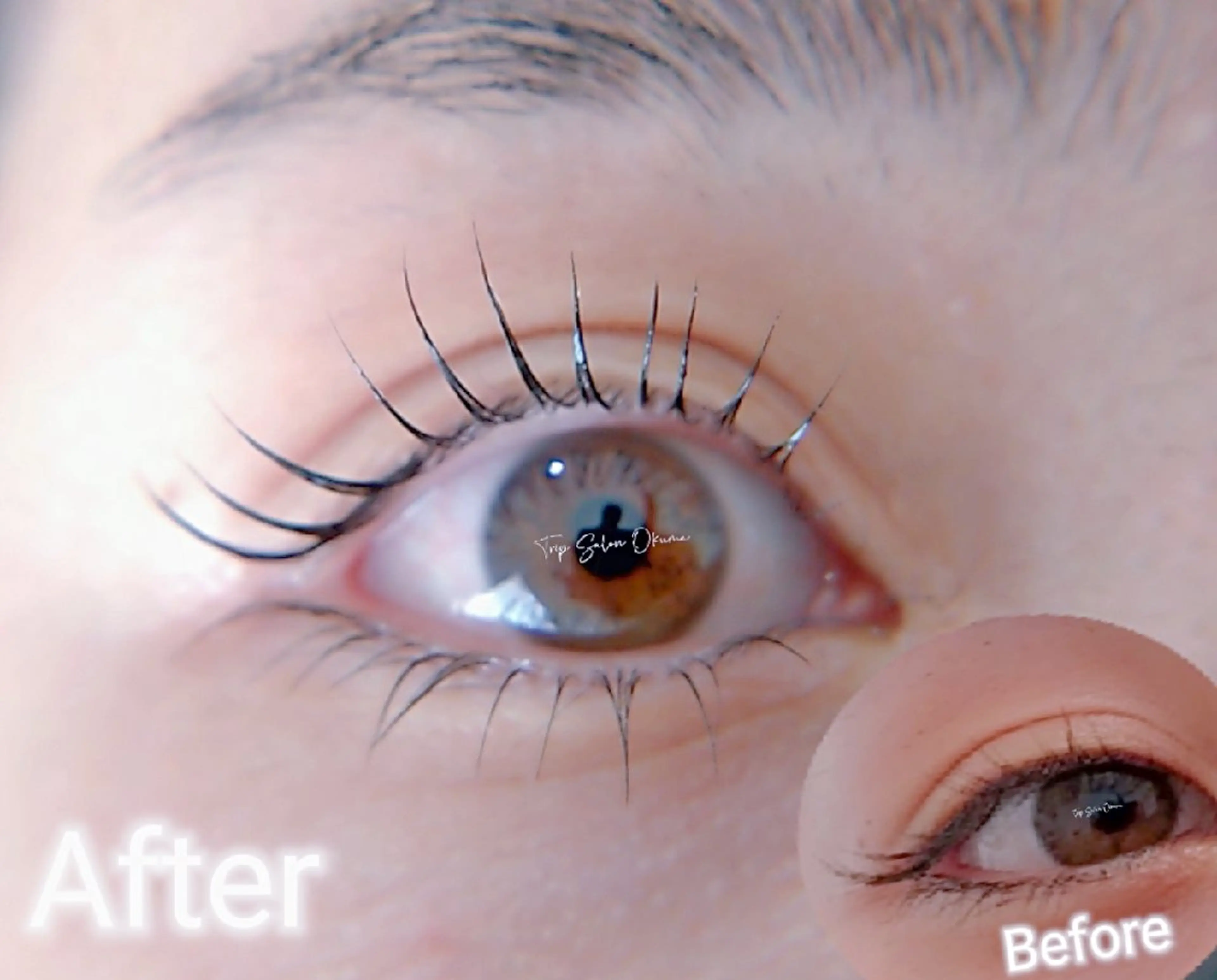 マツエク・マツパ 下まつげエクステ 一重×まつ毛パーマ Trip Salon Okuma所属・❤LEDまつぱ❤那覇 🅿️有、泉崎のマツエク・マツパデザイン