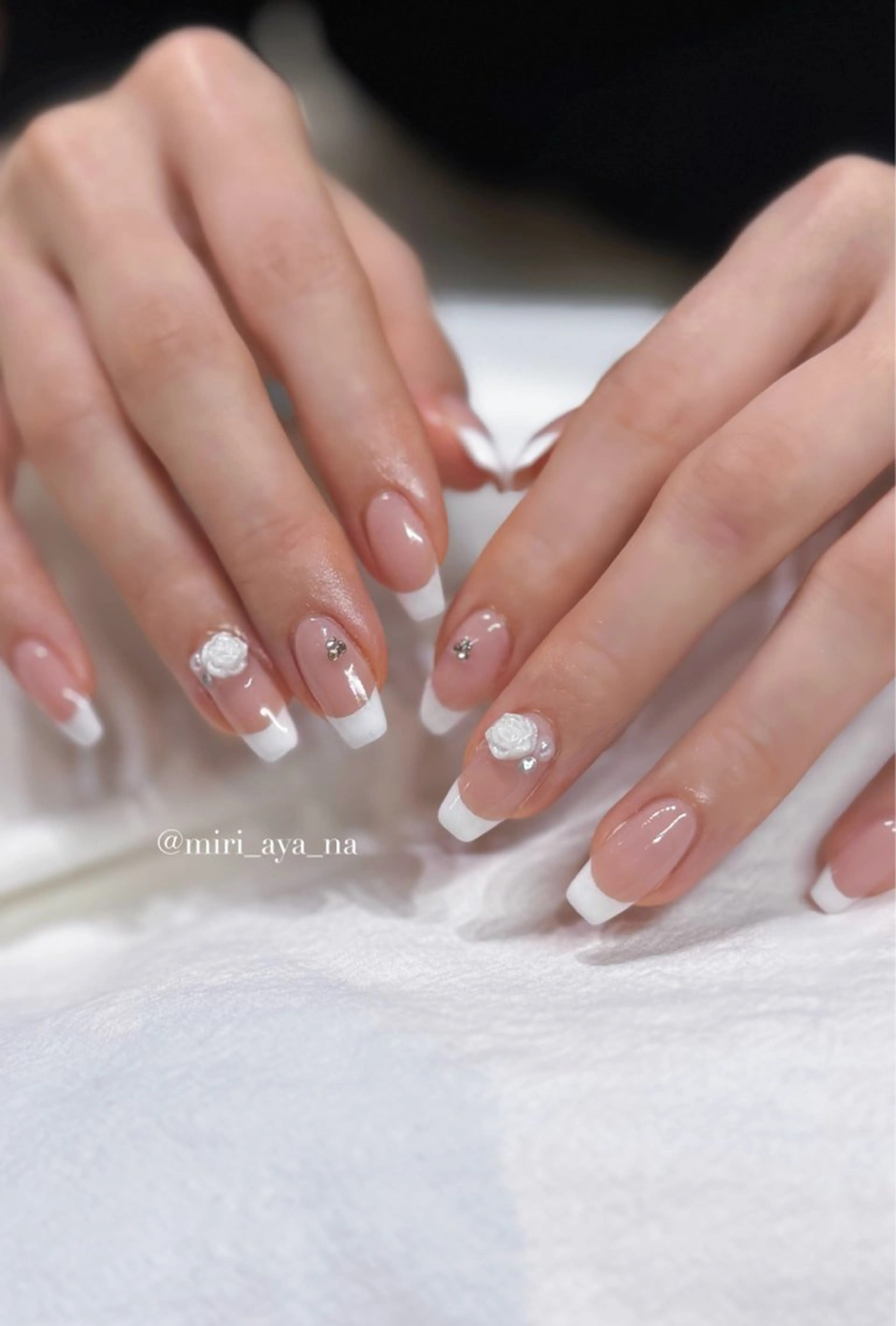 ネイル 新宿代々木/韓国系 ワンホン/aya🫧のネイルデザイン