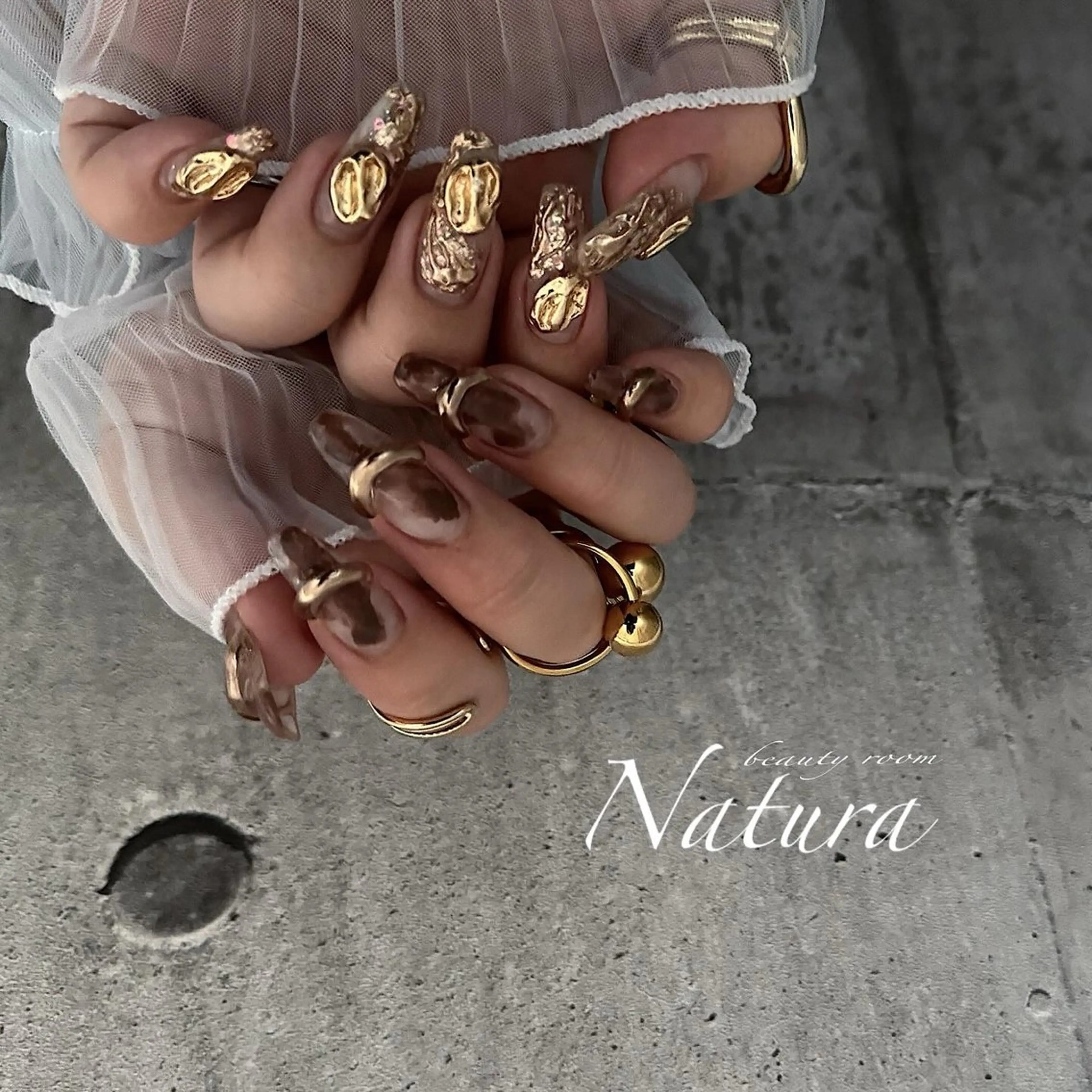 ネイル ハンドネイル beautyroom Naturaのネイルデザイン