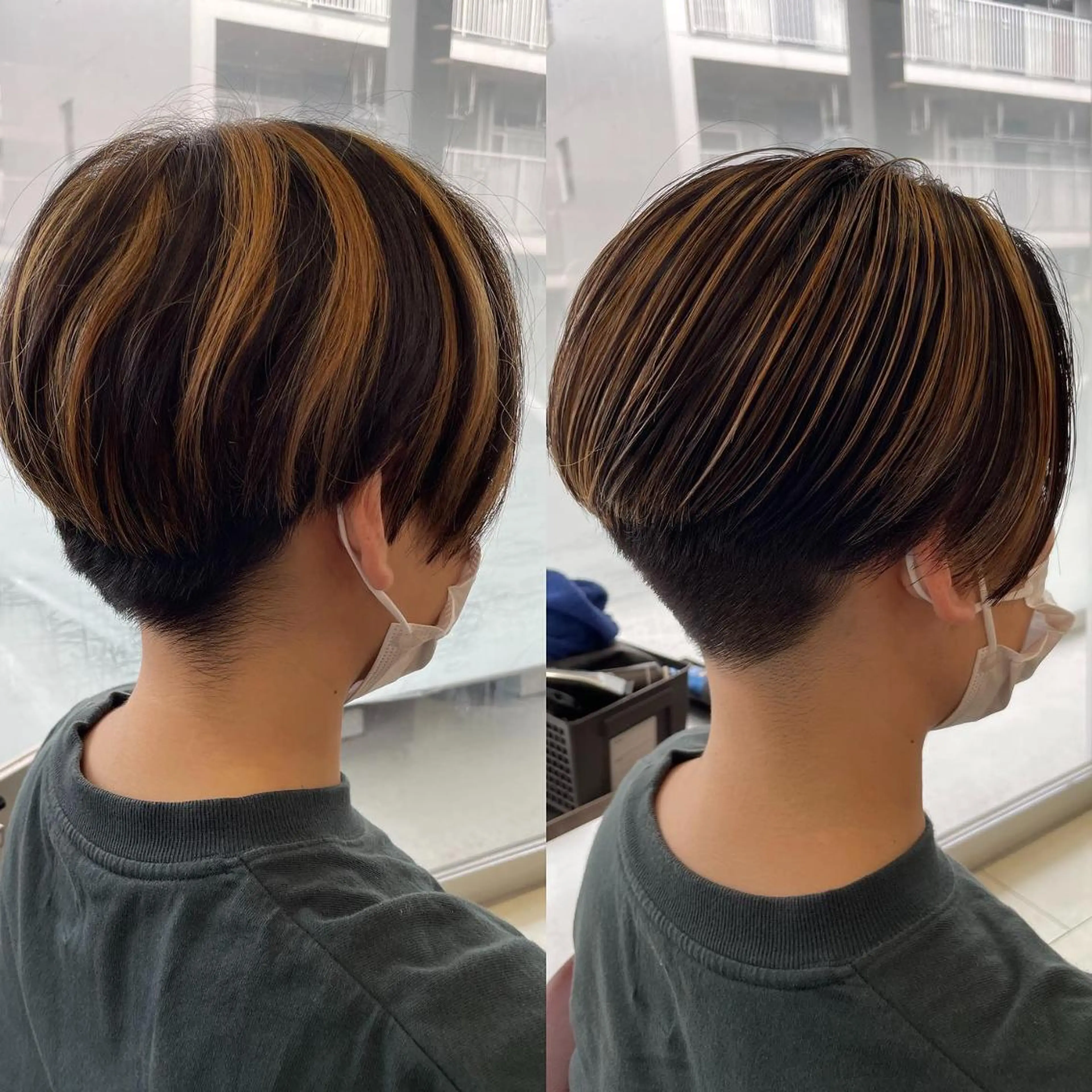 ショート カラー パーマ メンズ キッズ マツエク・マツパ ケアカラー パリジェンヌラッシュリフト まつげパーマ エクステ 髪質改善 sara 荒井店のヘアスタイル