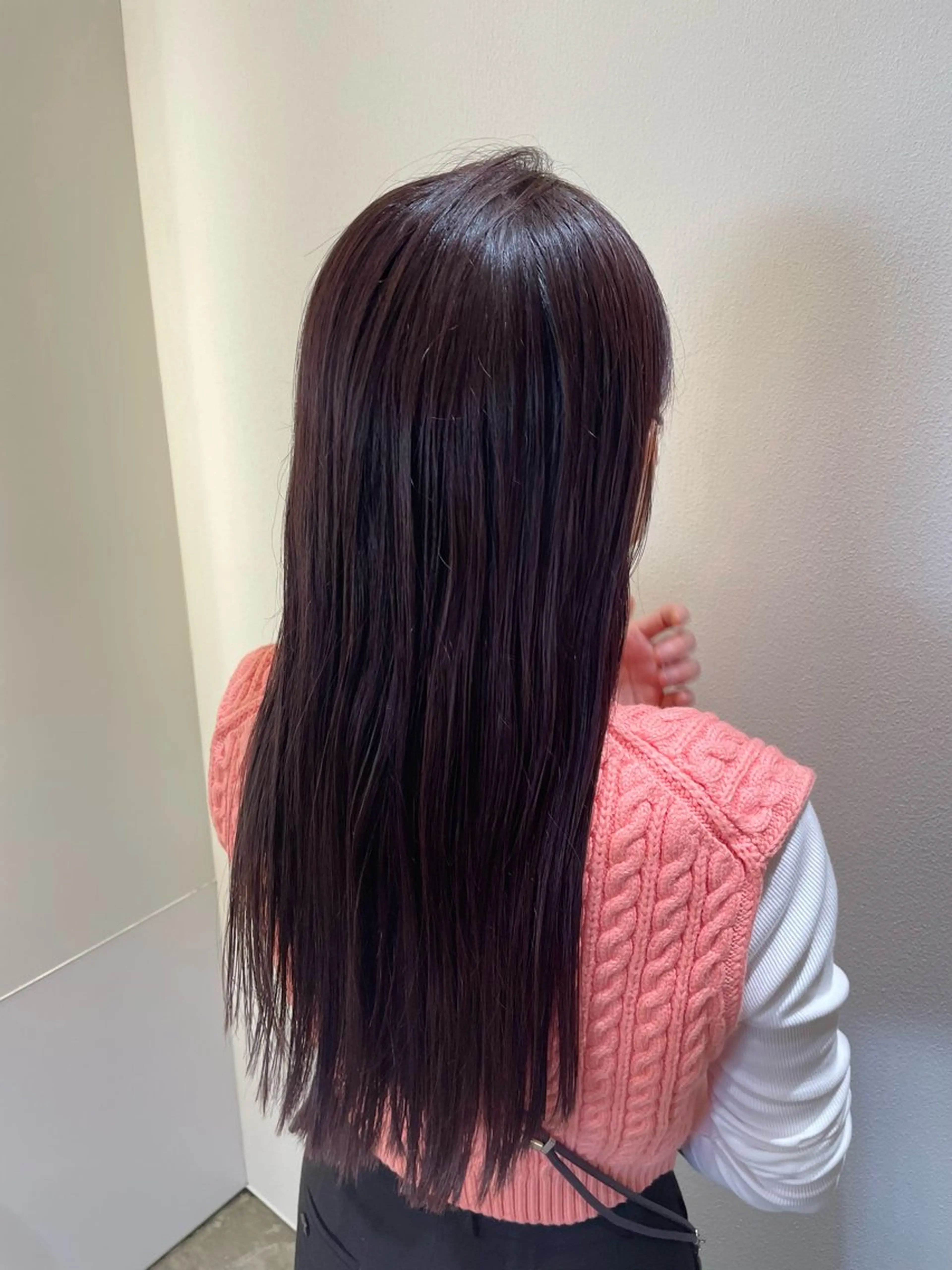 ロング カラー ラベンダーカラー カット ヘアカラー パーソナルカラー🌈 /骨格診断/ゆうきのヘアスタイル