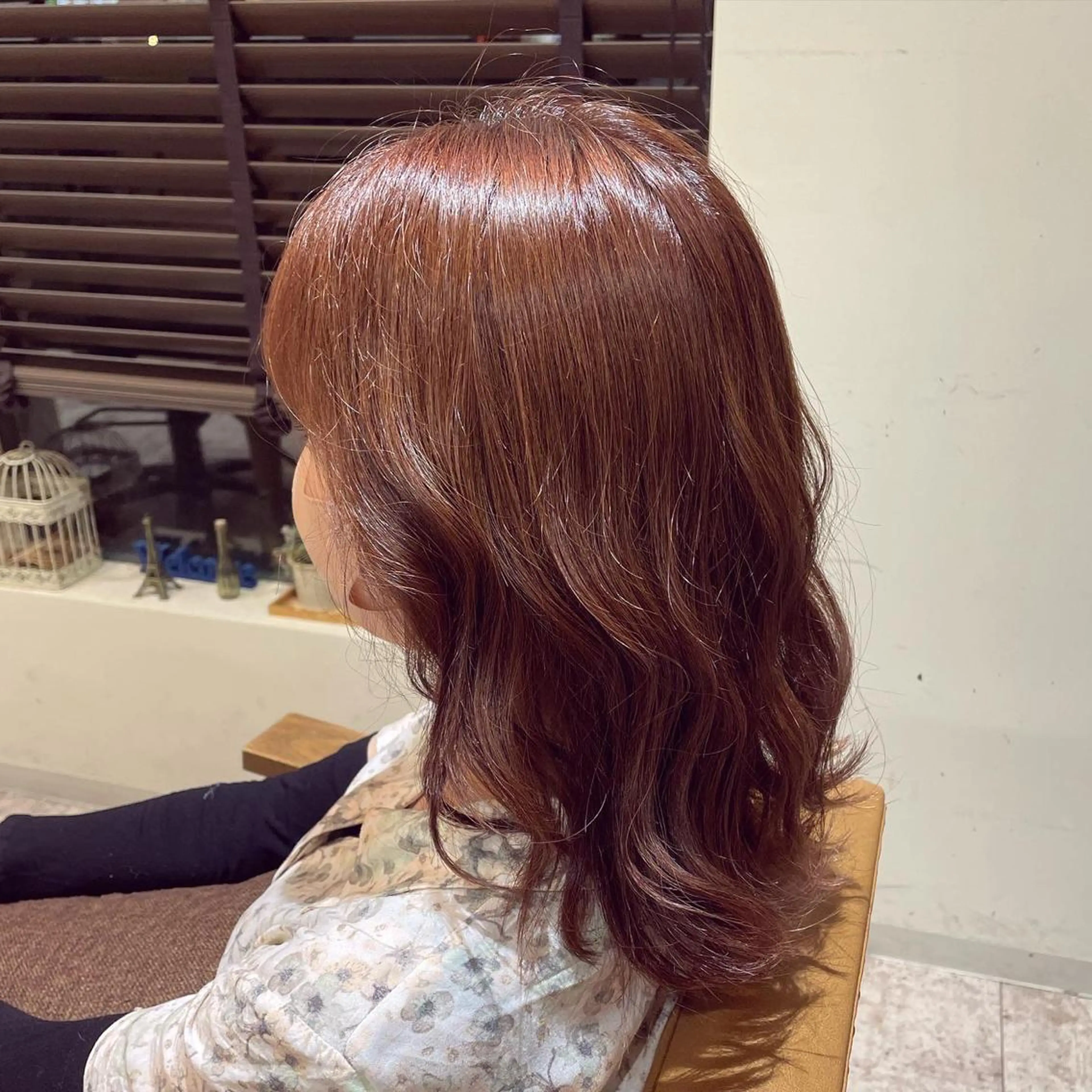 ミディアム カラー ulQua 戸田のヘアスタイル