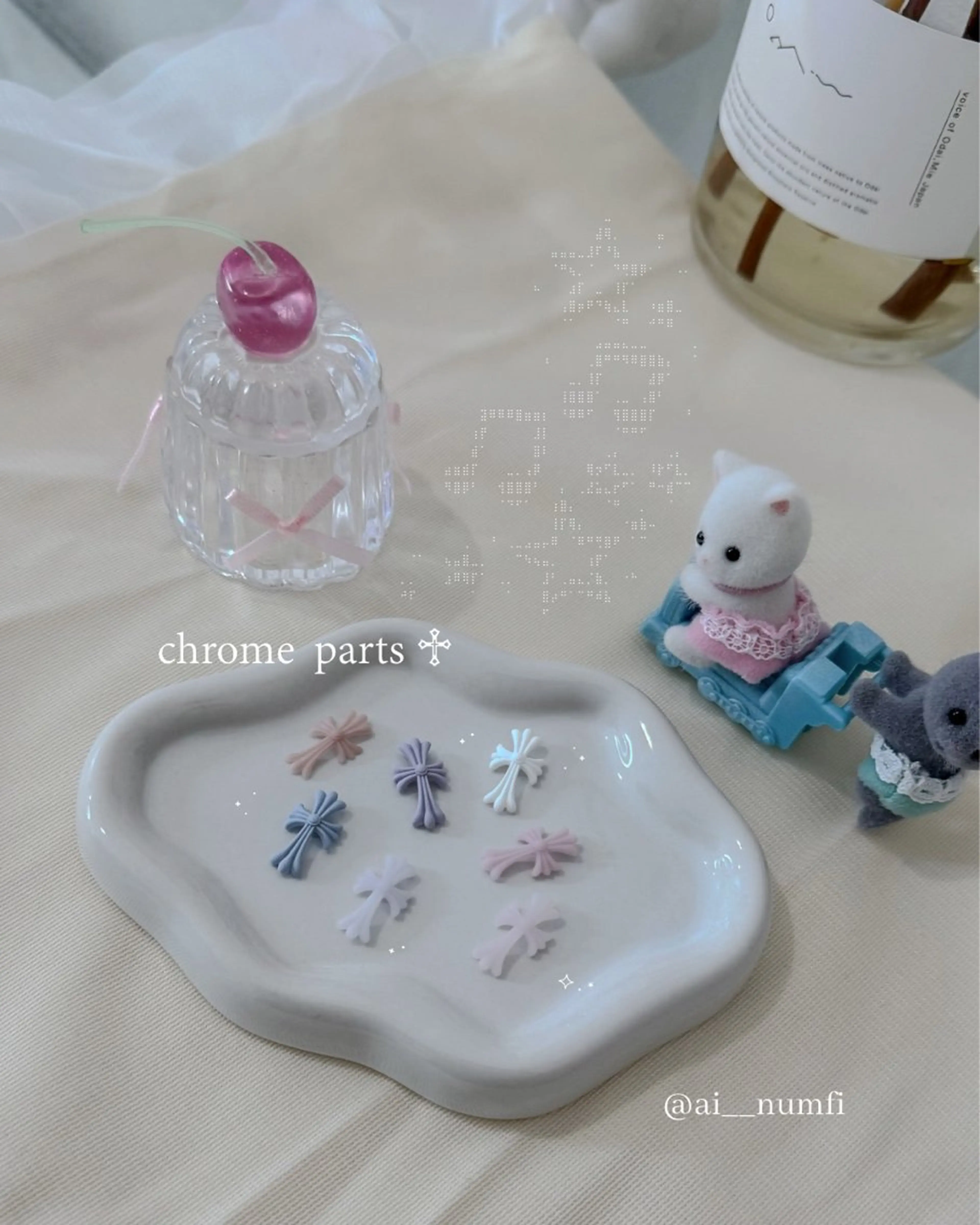 ネイル アートネイル num-fi Aiのネイルデザイン