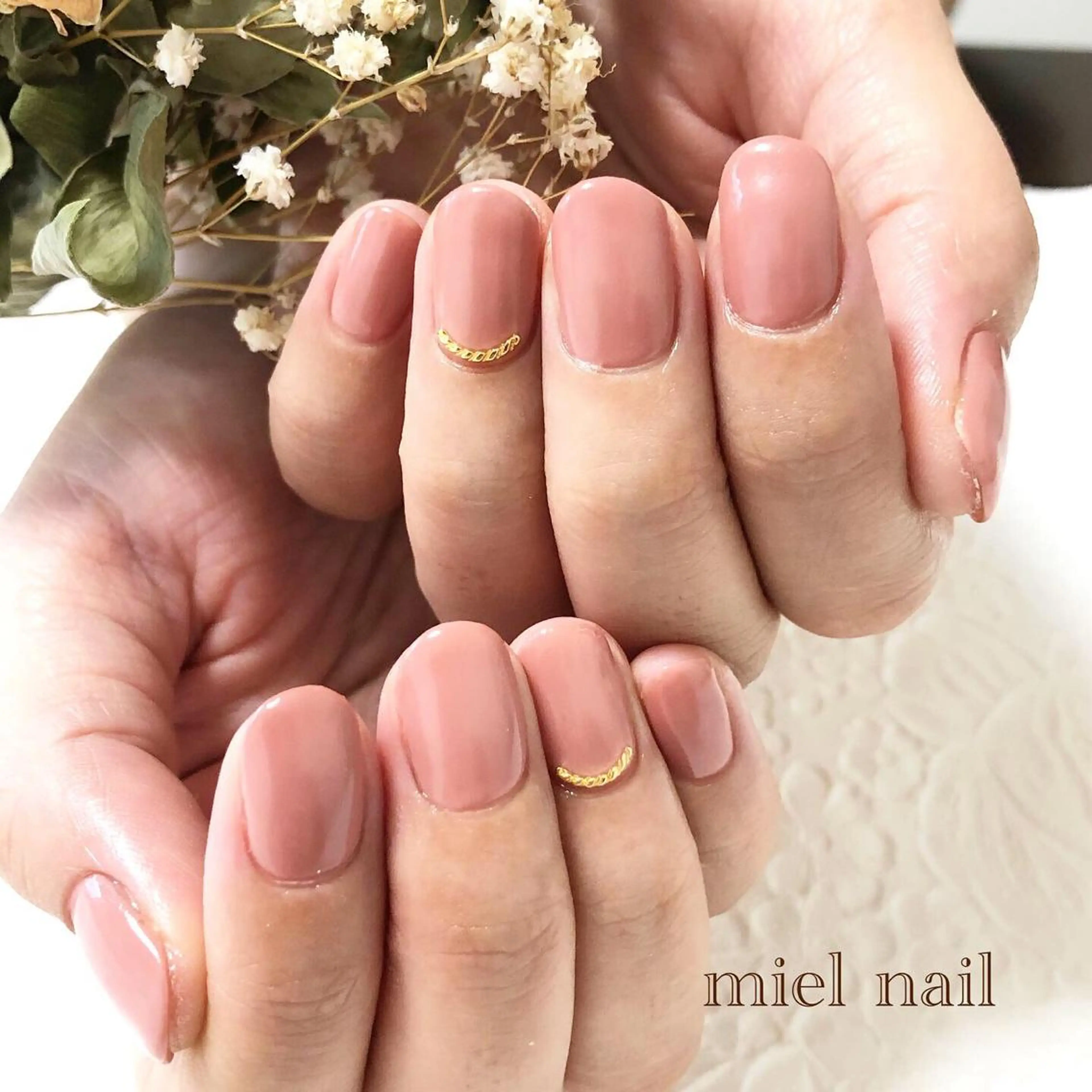 ネイル ハンドネイル miel nailのネイルデザイン