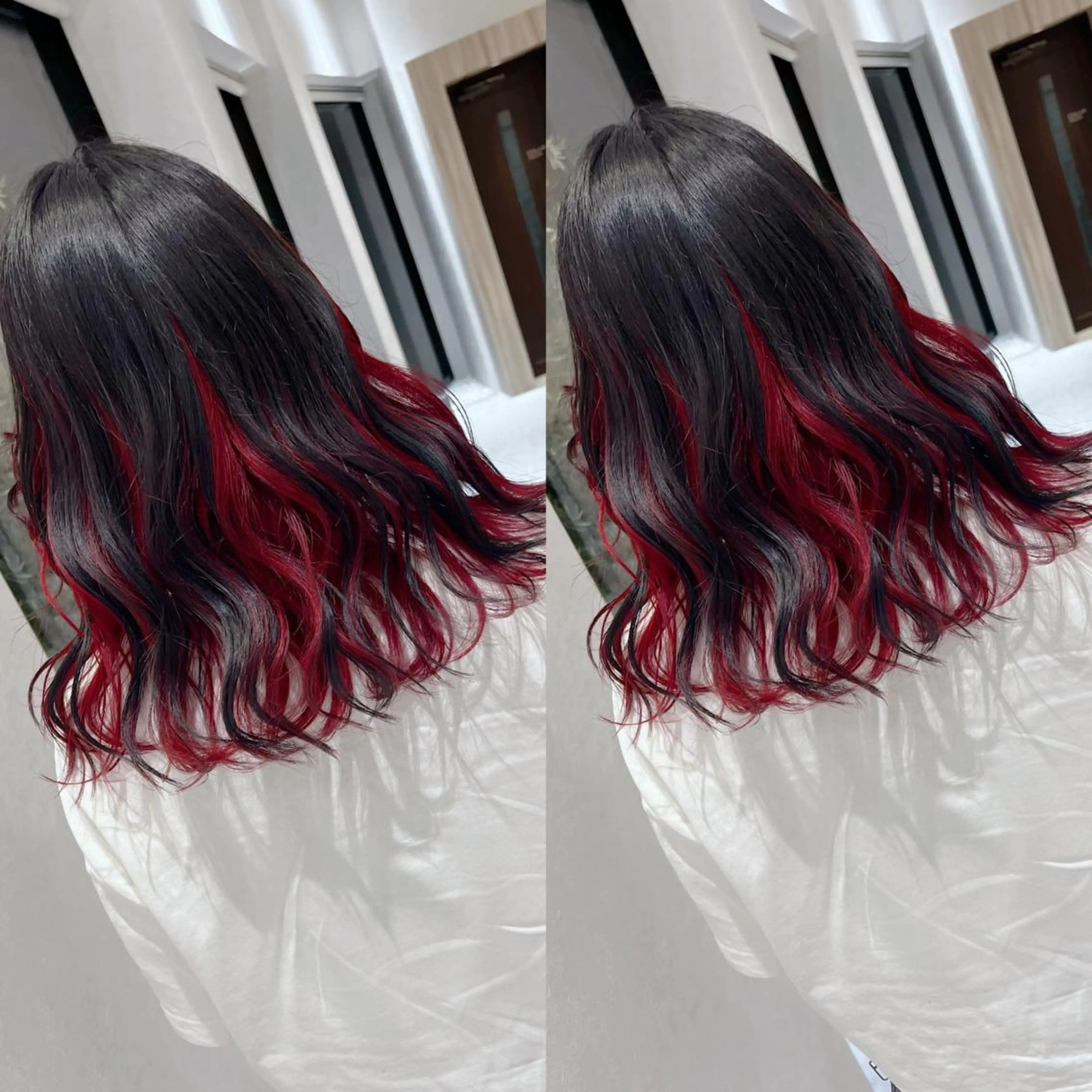 カラー インナーカラー earth甲府昭和店 東　允のヘアスタイル