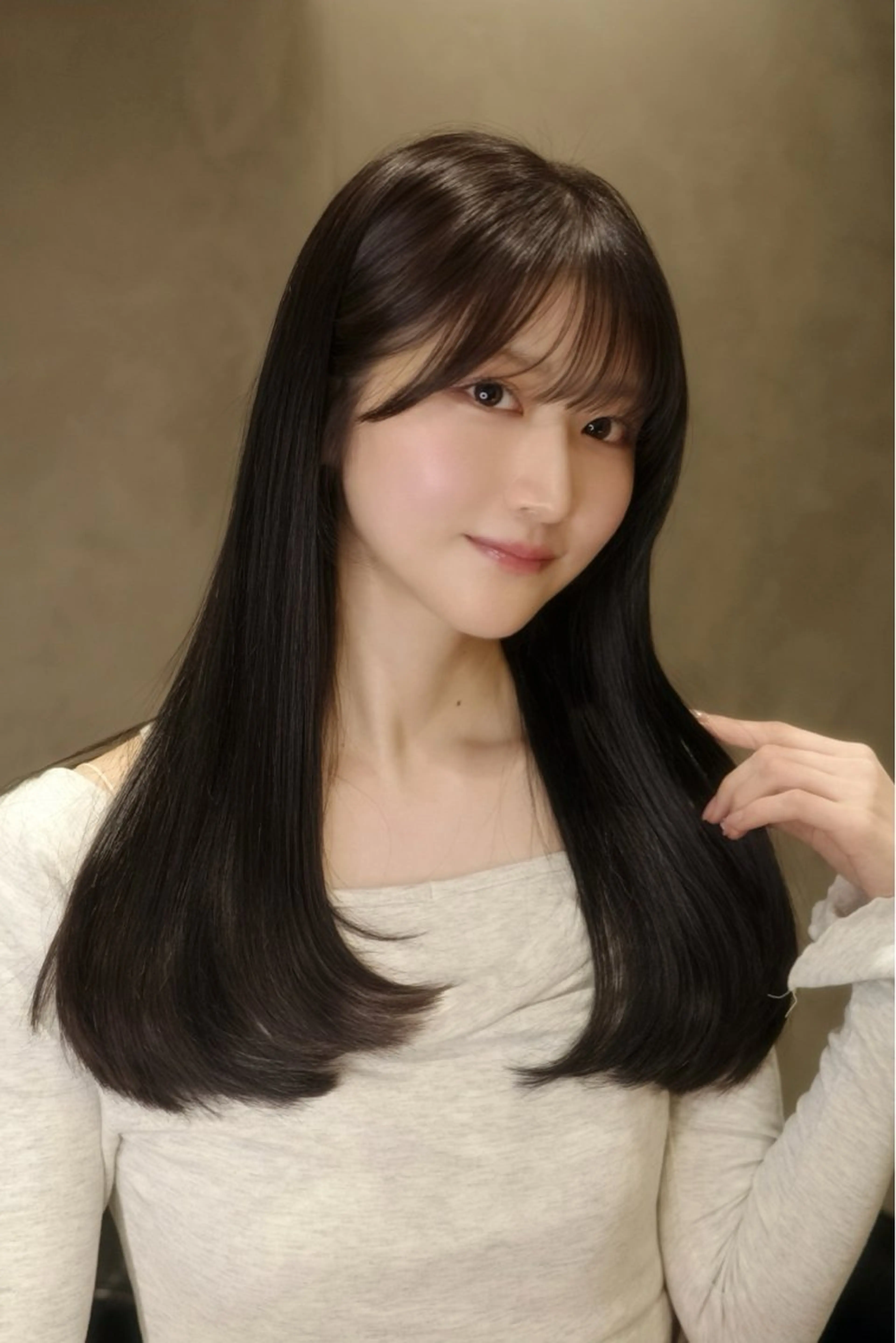 ロング 髪質改善 レイヤーカット 似合わせカット カット 髪質改善｜酒井 ｜青山のヘアスタイル