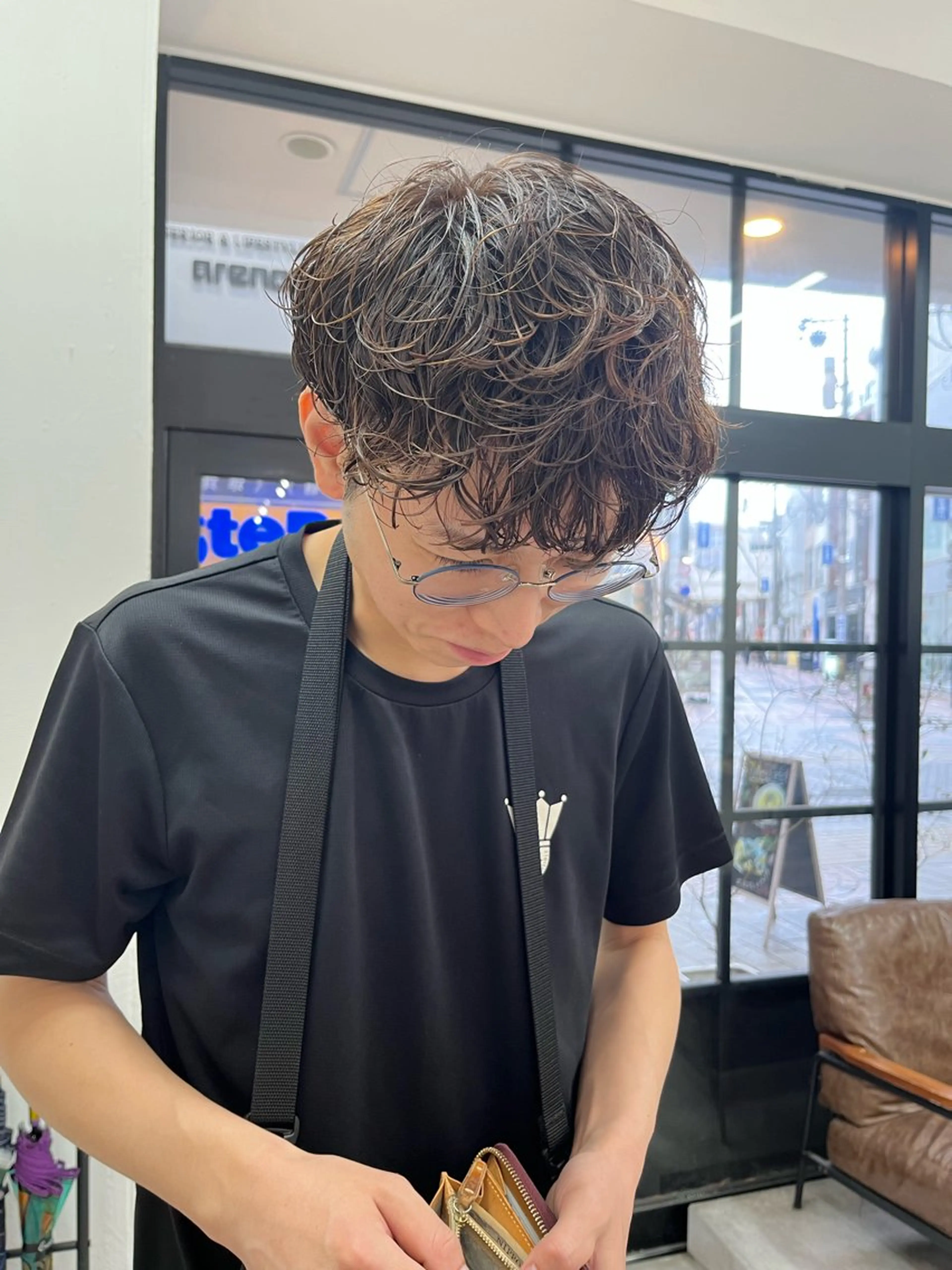 パーマ メンズ メンズパーマ ニュアンスパーマ カット パーマ piilo所属・末吉 眞義のヘアスタイル