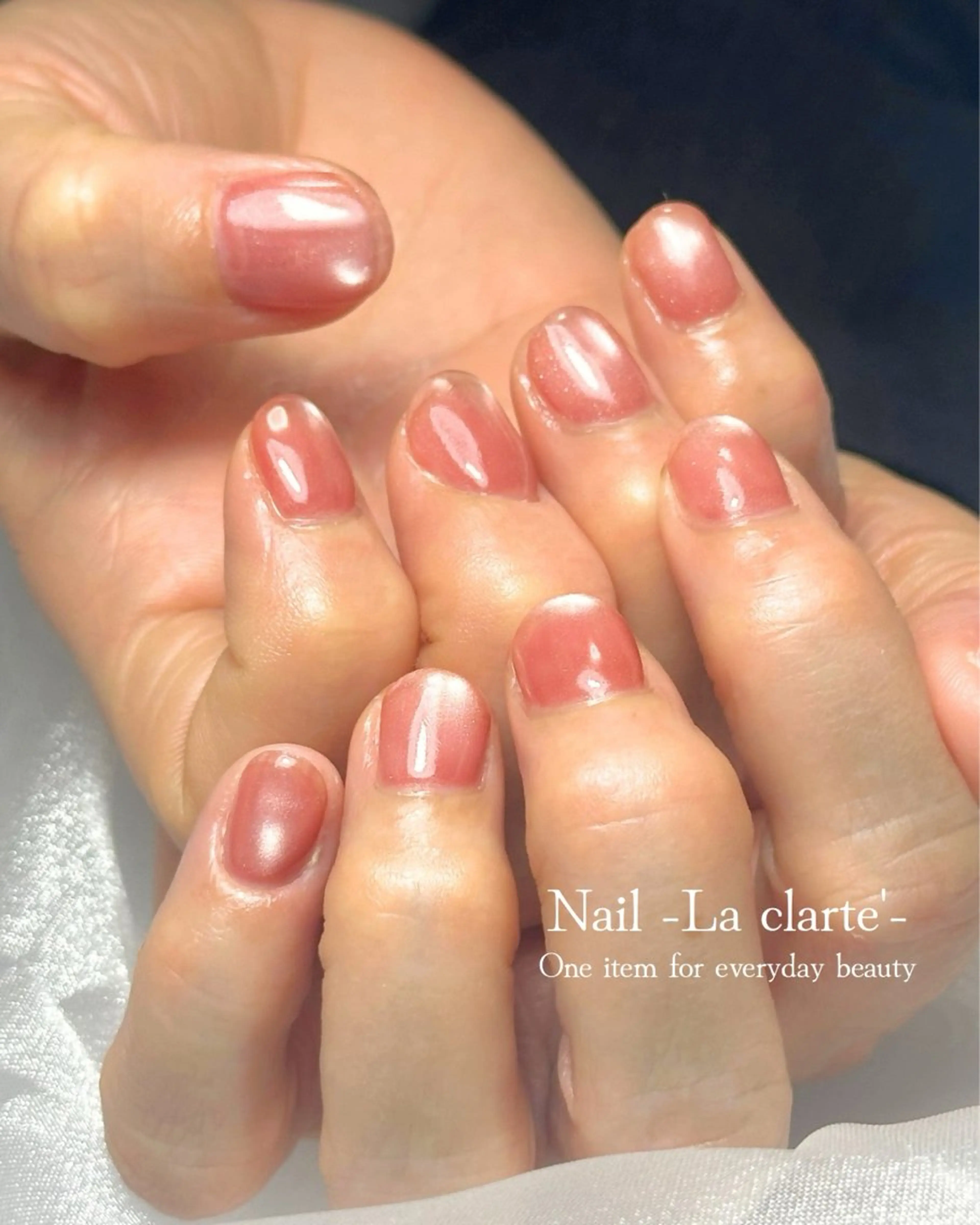ネイル マグネットネイル ハンドネイル NAIL-LA CLARTE所属・Jr.鈴木- La clarte-のネイルデザイン