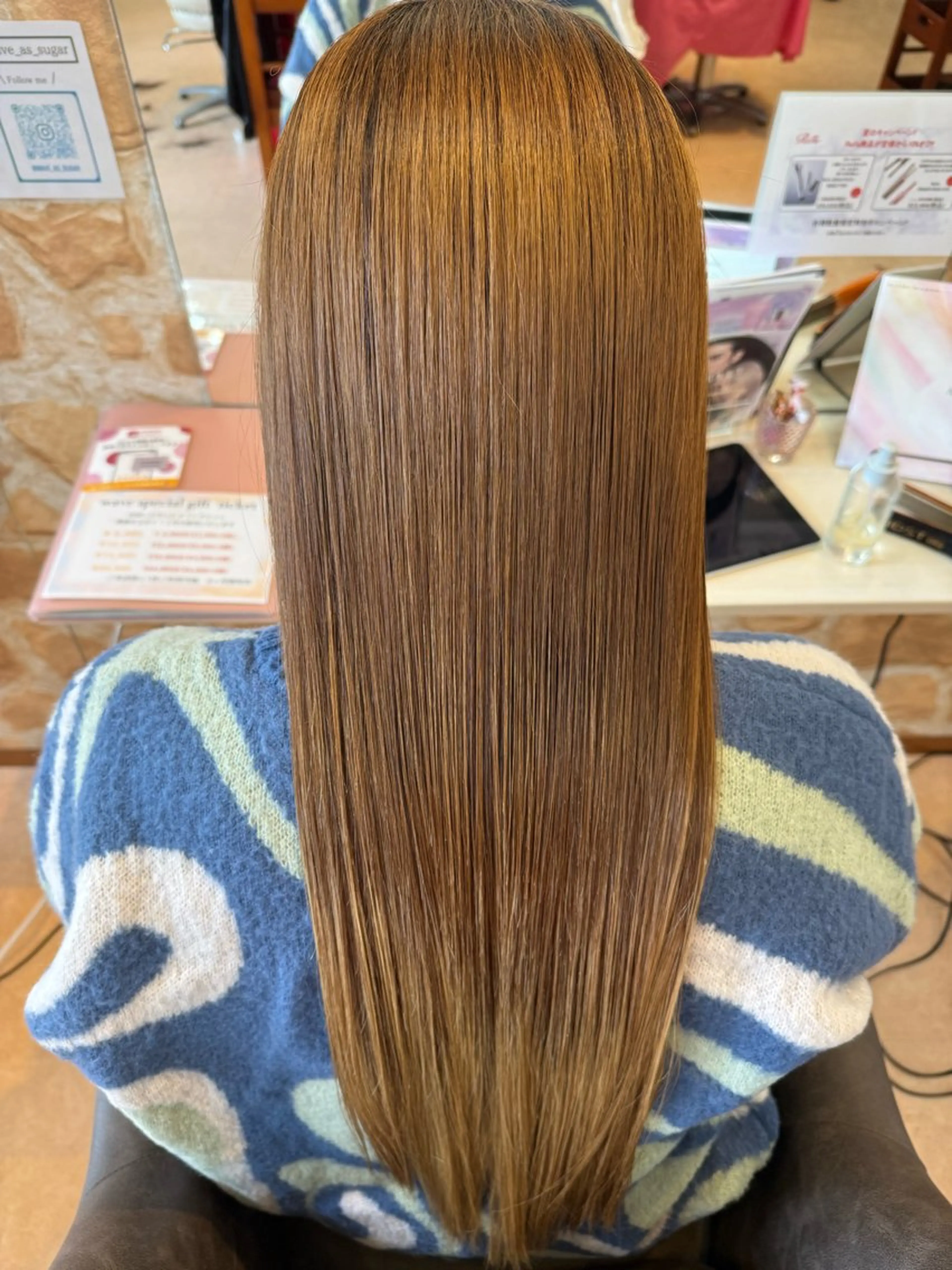 ロング 土肥 美羽のヘアスタイル