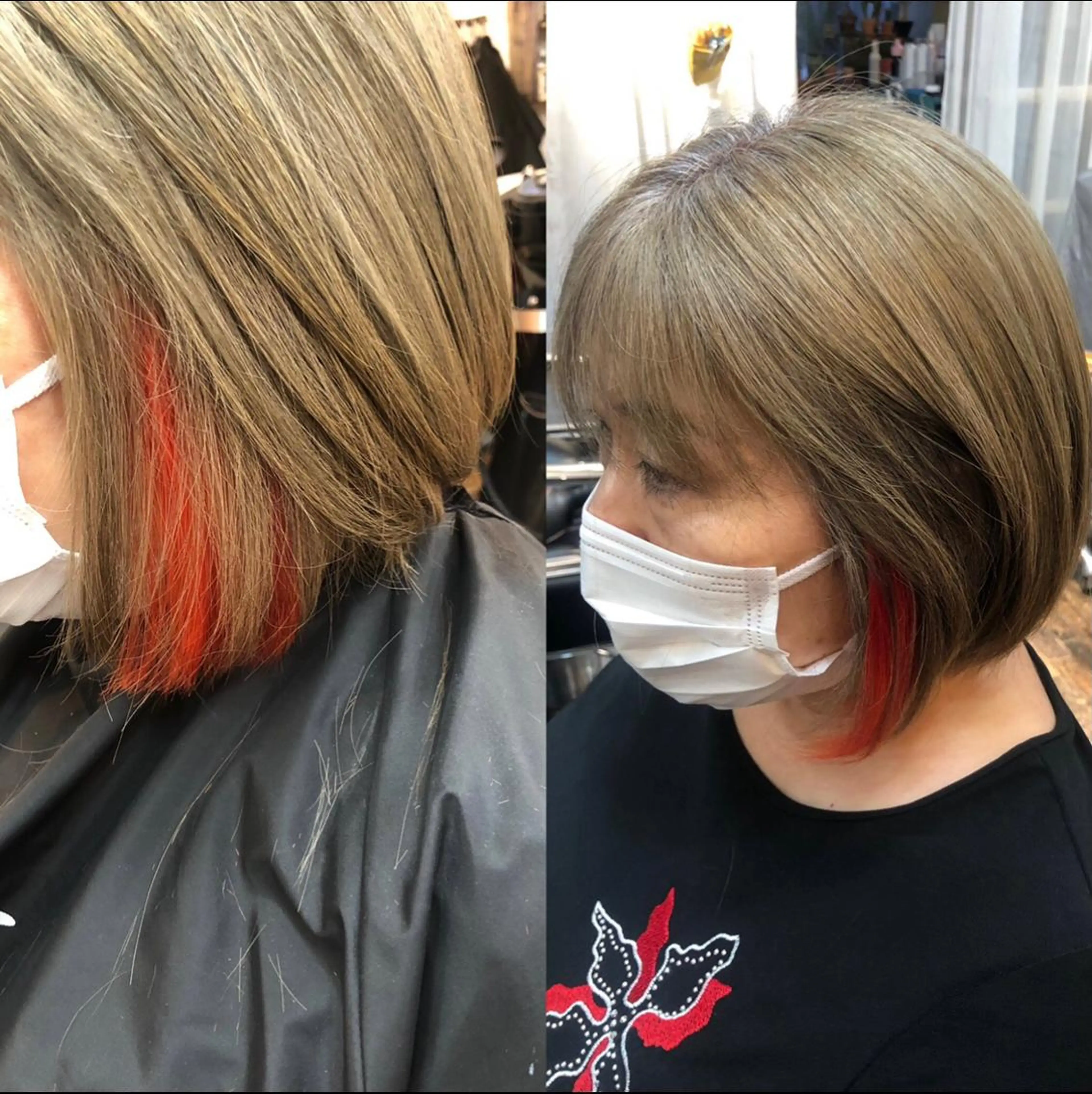 カラー エクステ rollen所属・美魔女 美容師NAOのヘアスタイル