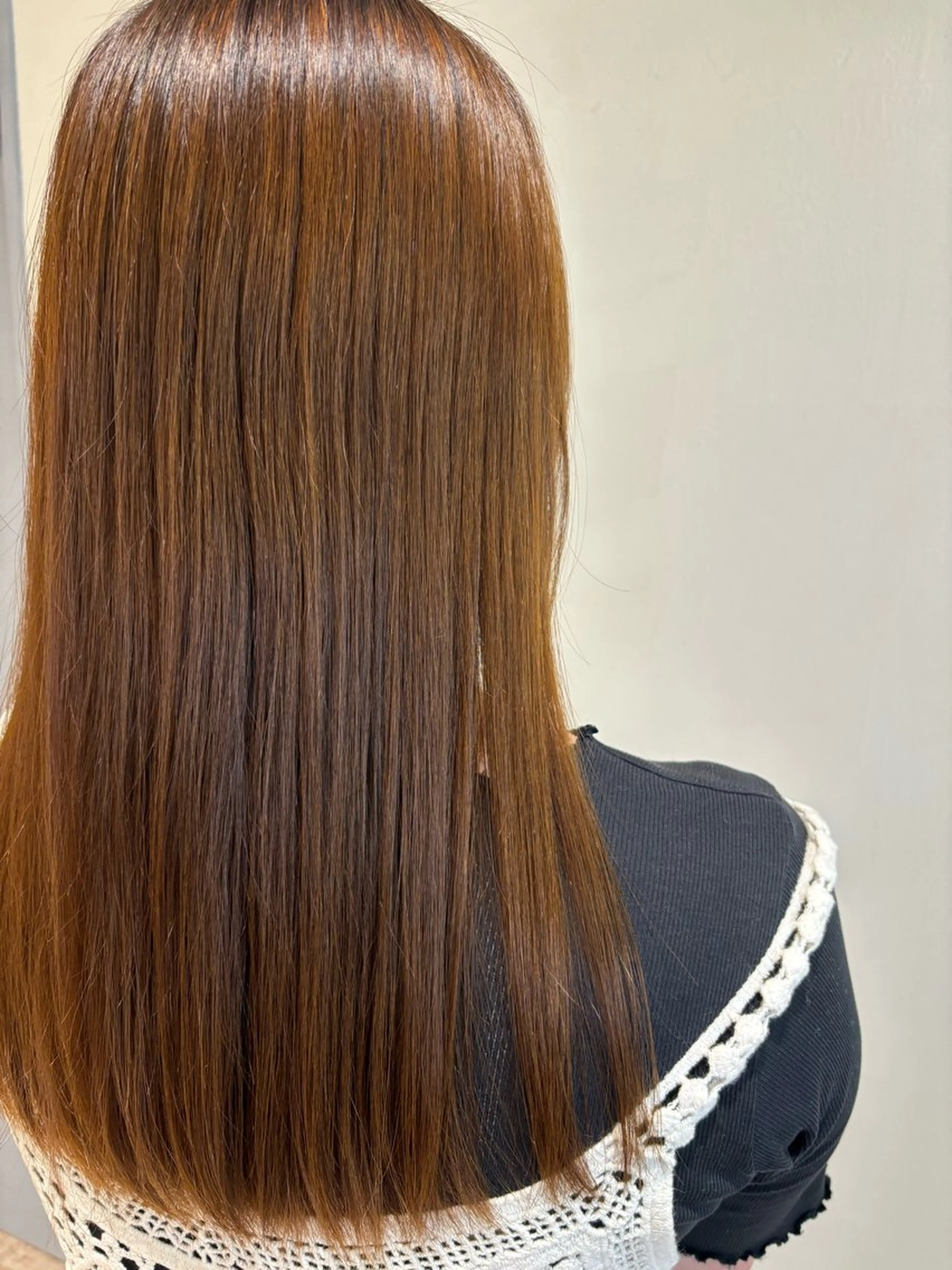 ロング 縮毛矯正 モデル募集中🐰 豊橋/金城未帆🌙のヘアスタイル