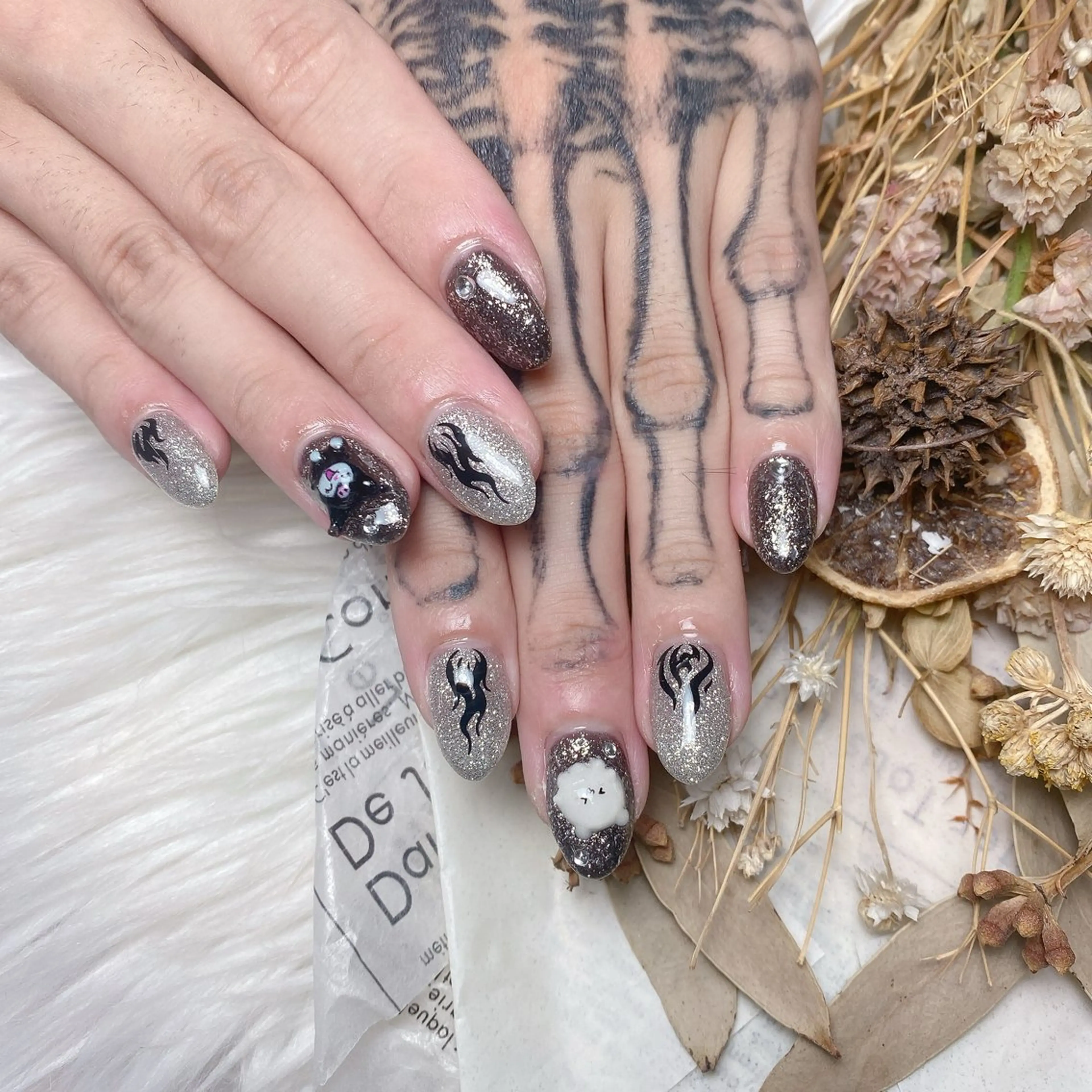 ネイル 長さ出し フレンチネイル ジェルネイル ガラスフレンチ 韓国ネイル ハンドネイル ハンドケア For U nail スカルプ専門店のネイルデザイン