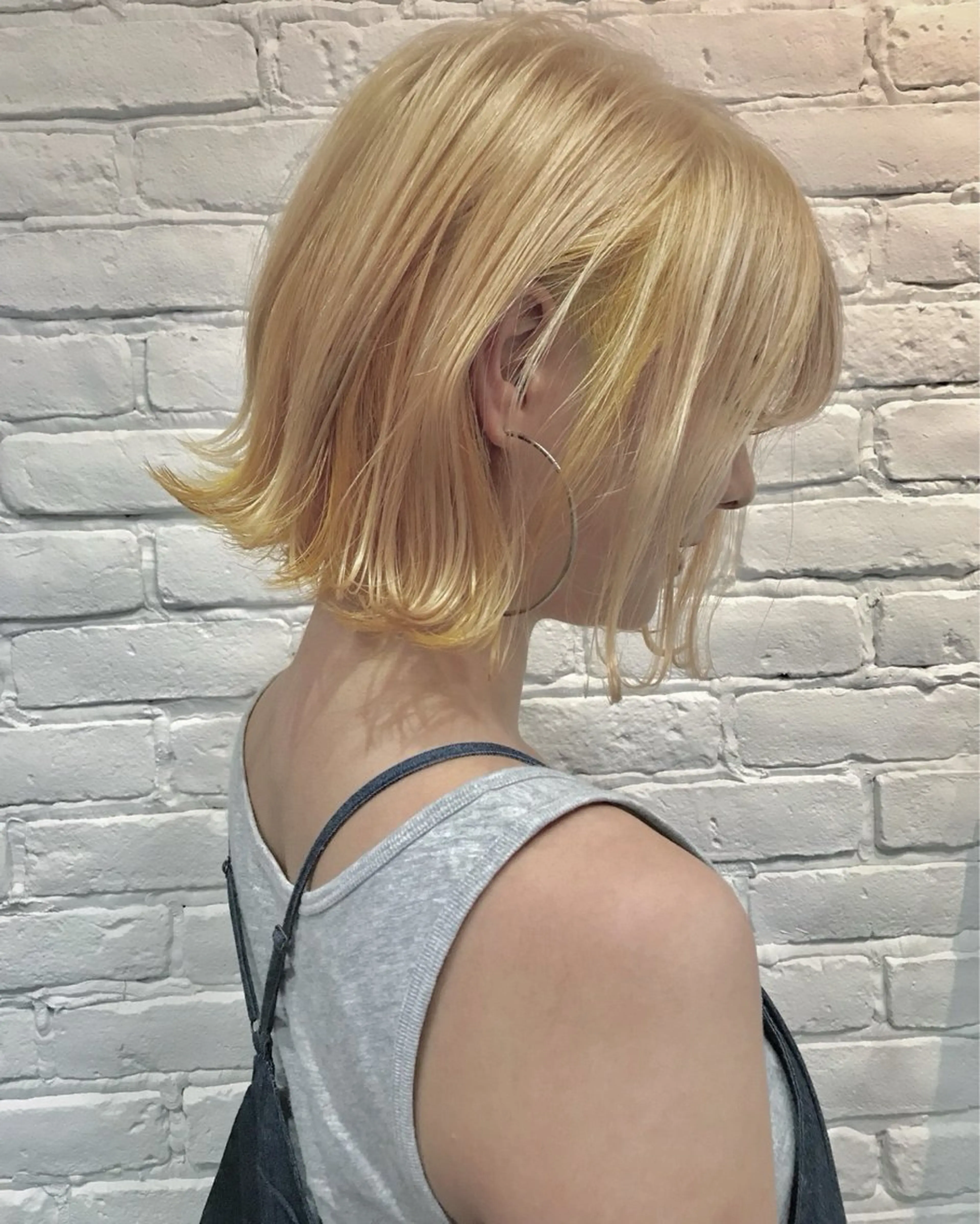 ミディアム ボブ 鈴木 崇之のヘアスタイル
