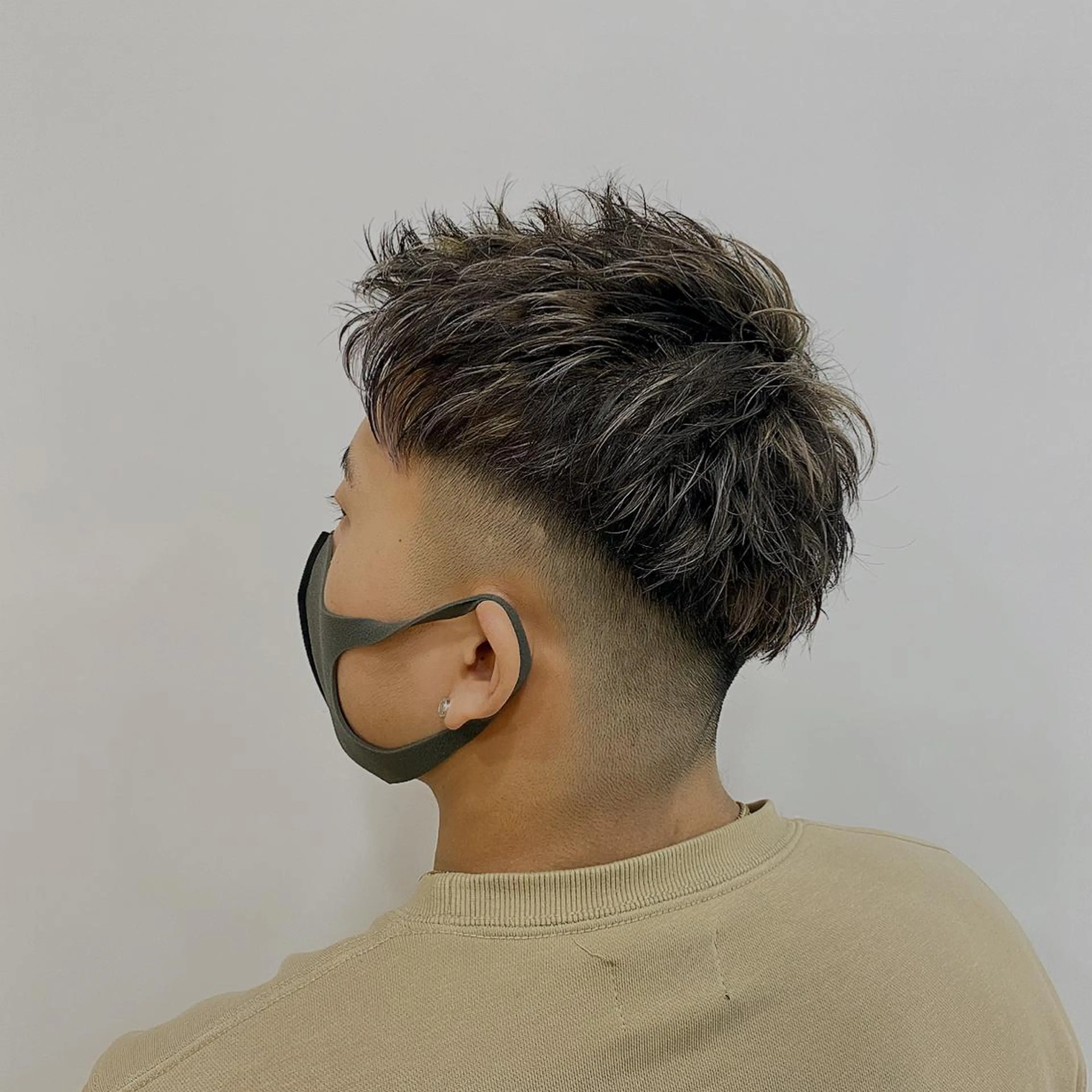 メンズ メンズメッシュ ヘアカラー ꧁𐬹川端 さくら𐬹꧂のヘアスタイル