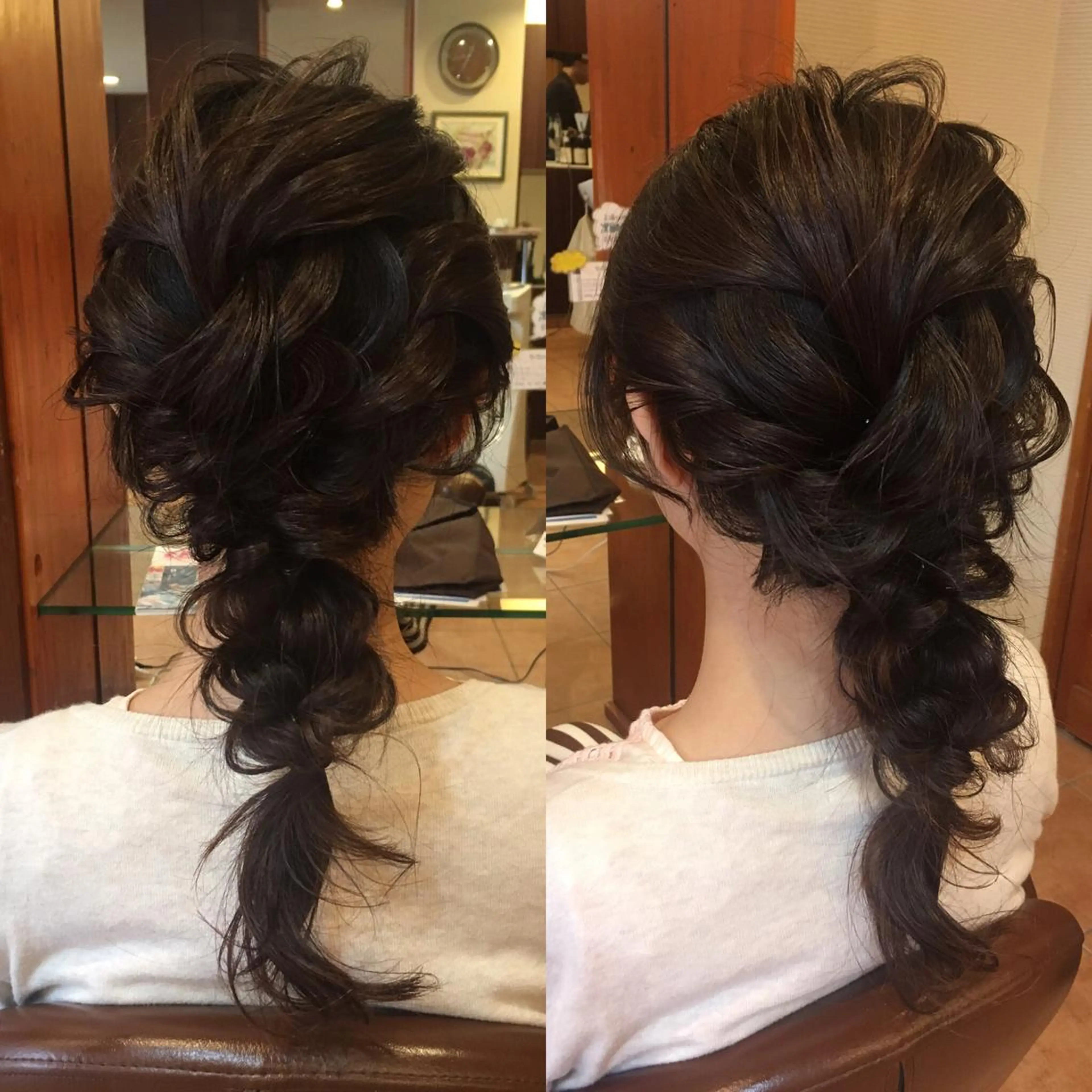 ミディアム ヘアアレンジ ✨🌿大人可愛い愛さ れhair🌿✨松本のヘアスタイル